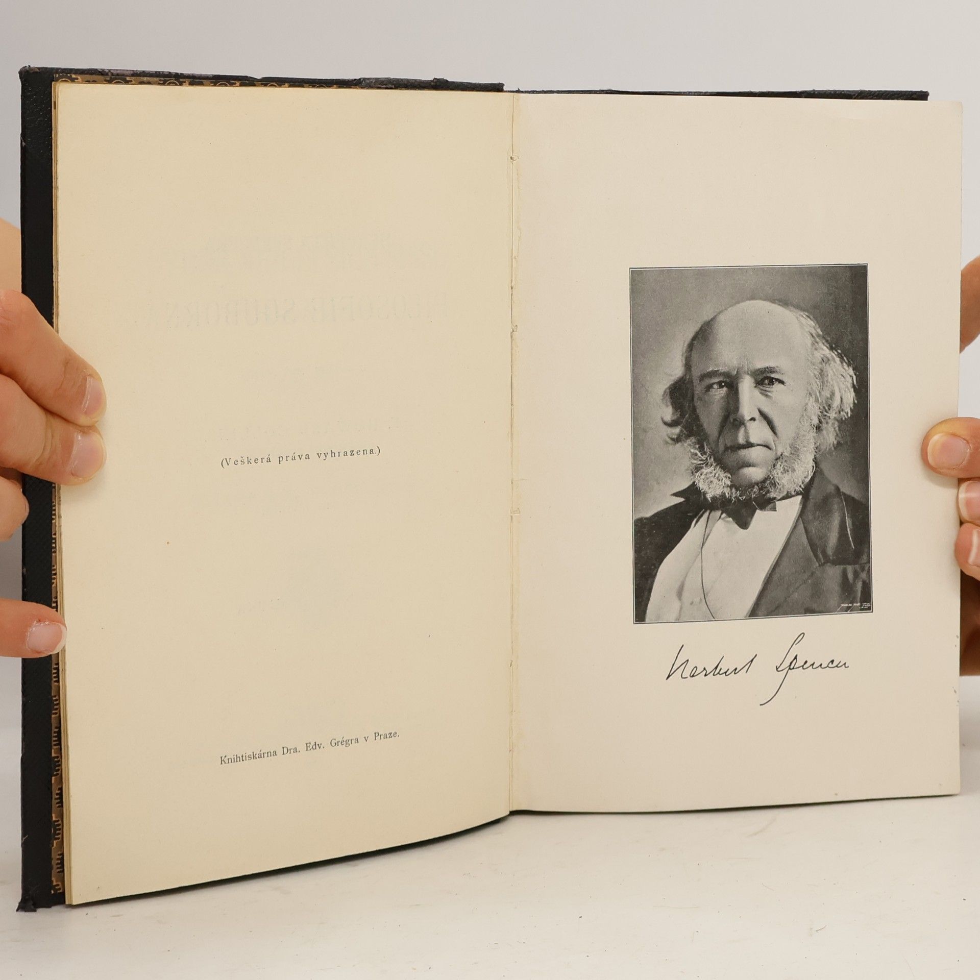 Herbert Spencer Filosofie souborná