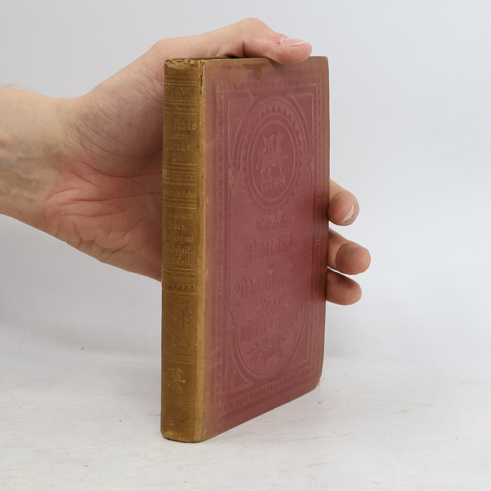 Johann Wolfgang von Goethe Goethes Sämtliche Werke. Band 20