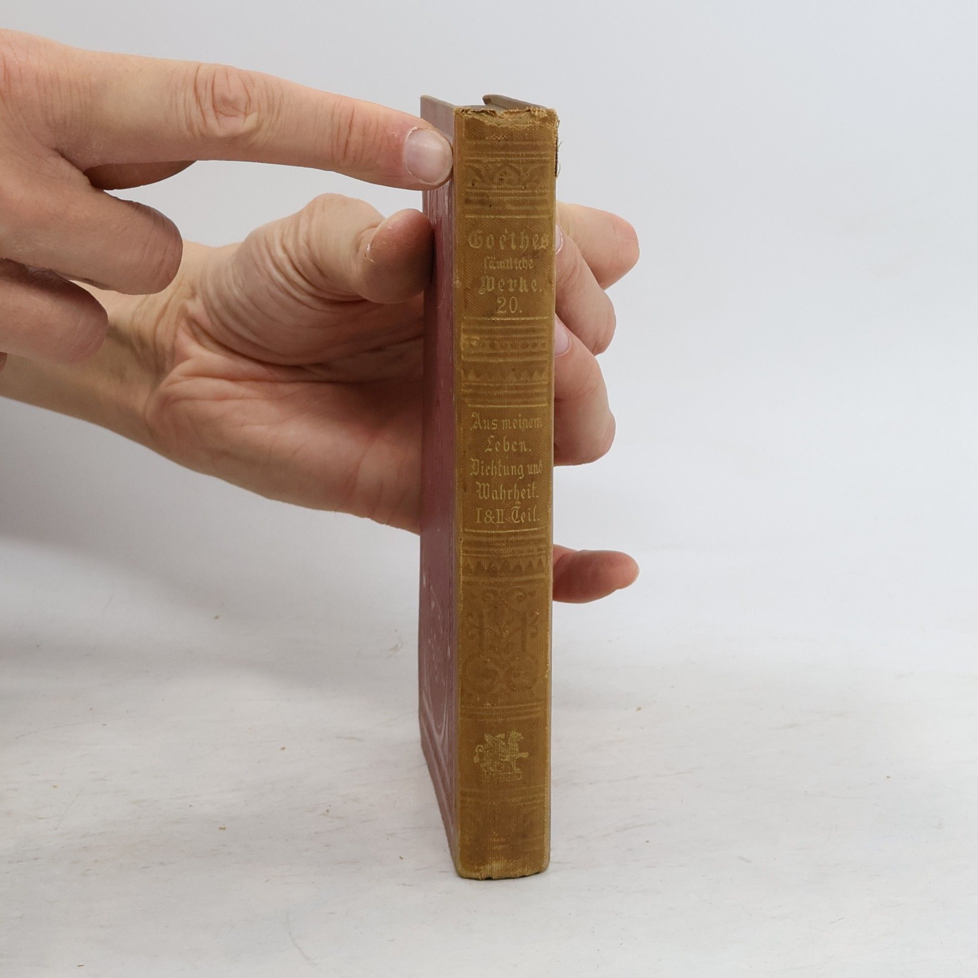 Johann Wolfgang von Goethe Goethes Sämtliche Werke. Band 20