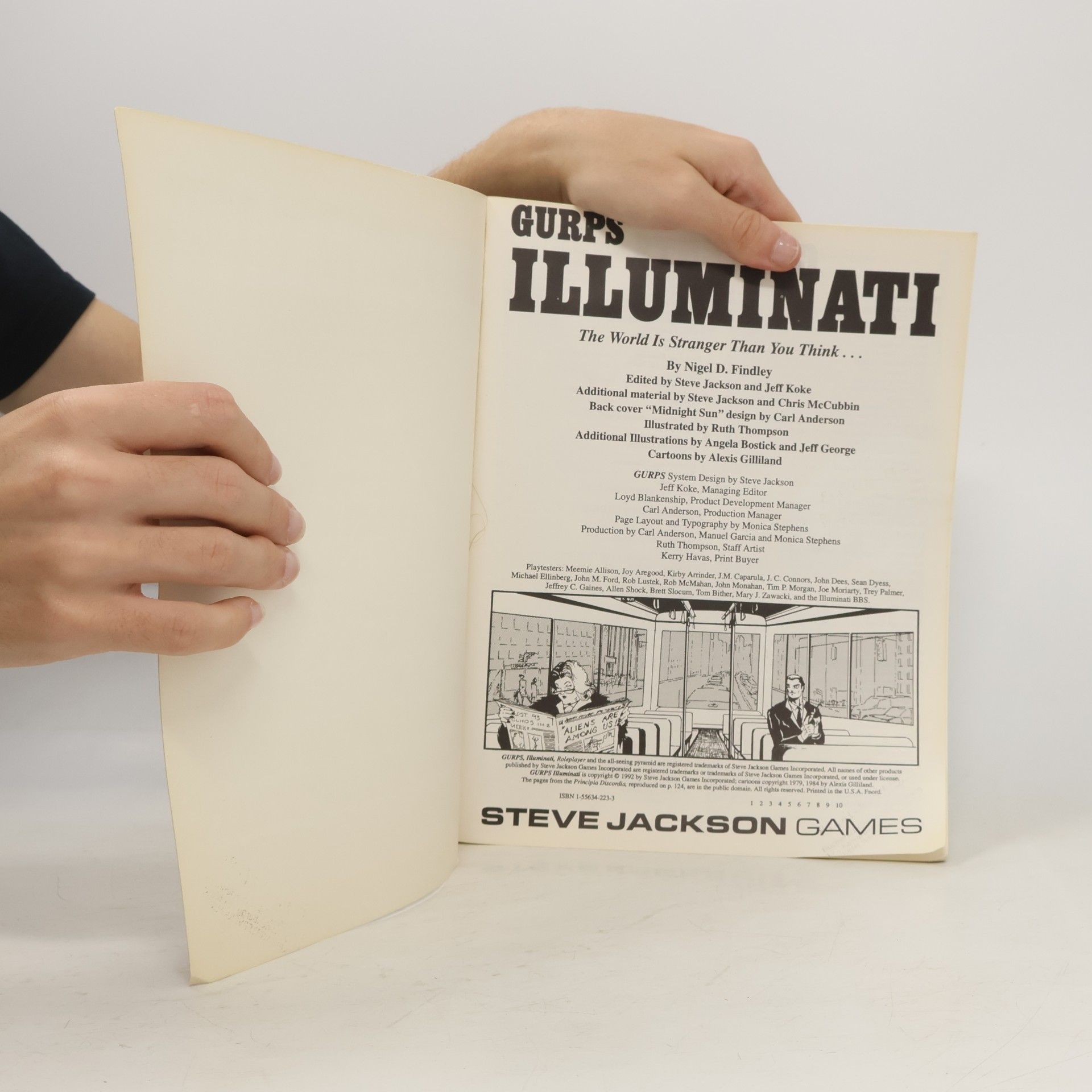 Nigel D. Findley GURPS Illuminati