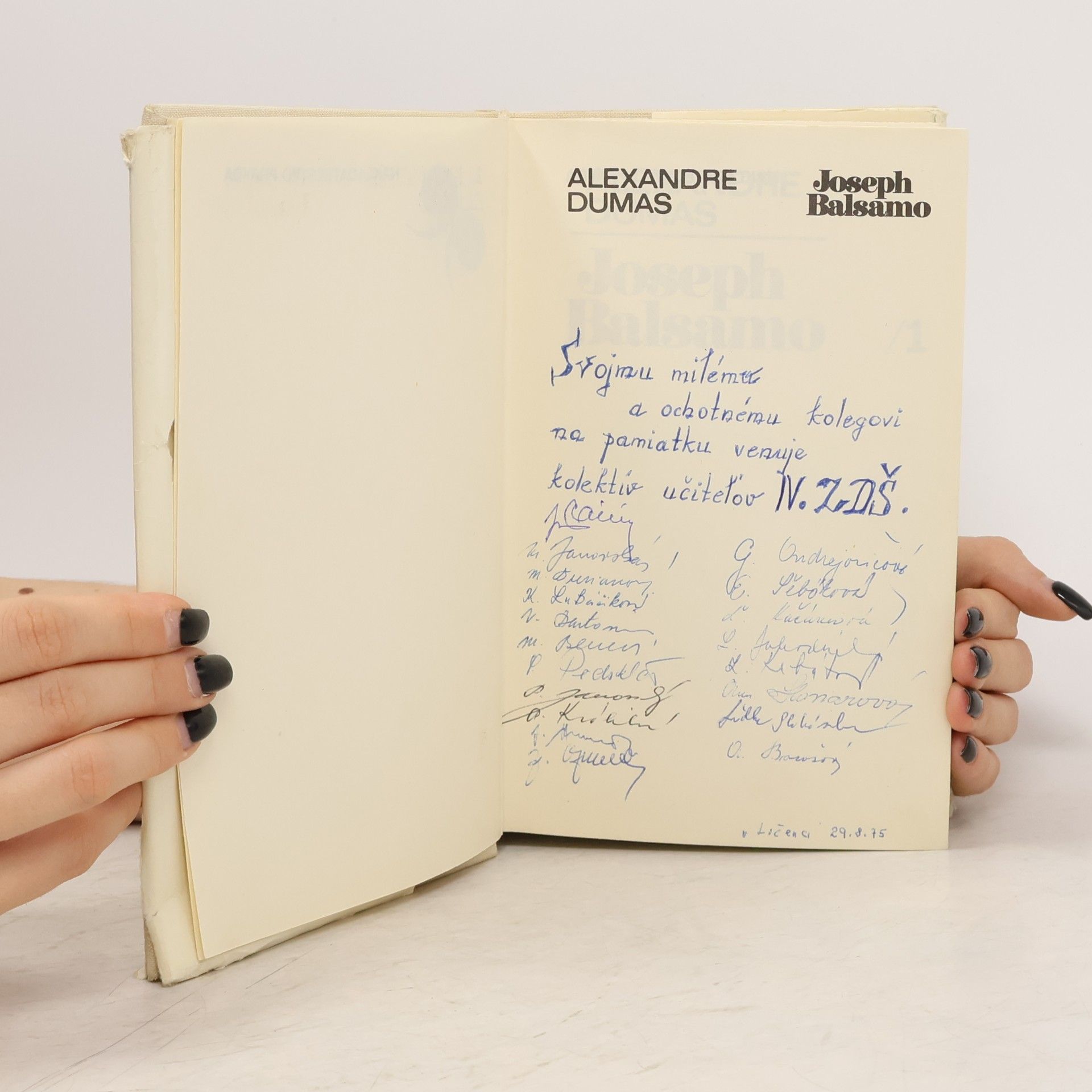 Alexandre Dumas der Ältere Joseph Balsamo 1