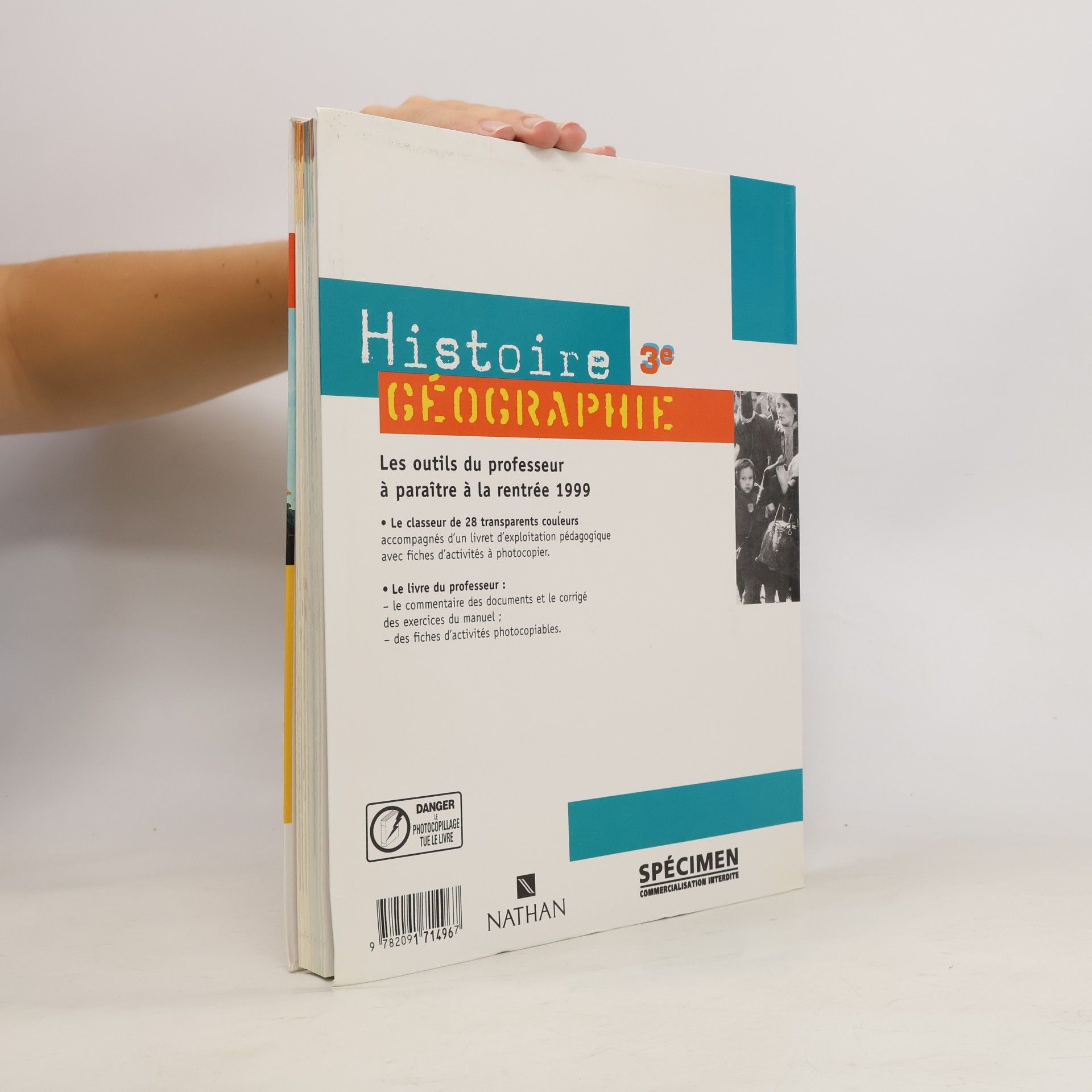 Régis Bénichi Histoire Géographie 3e élève 99