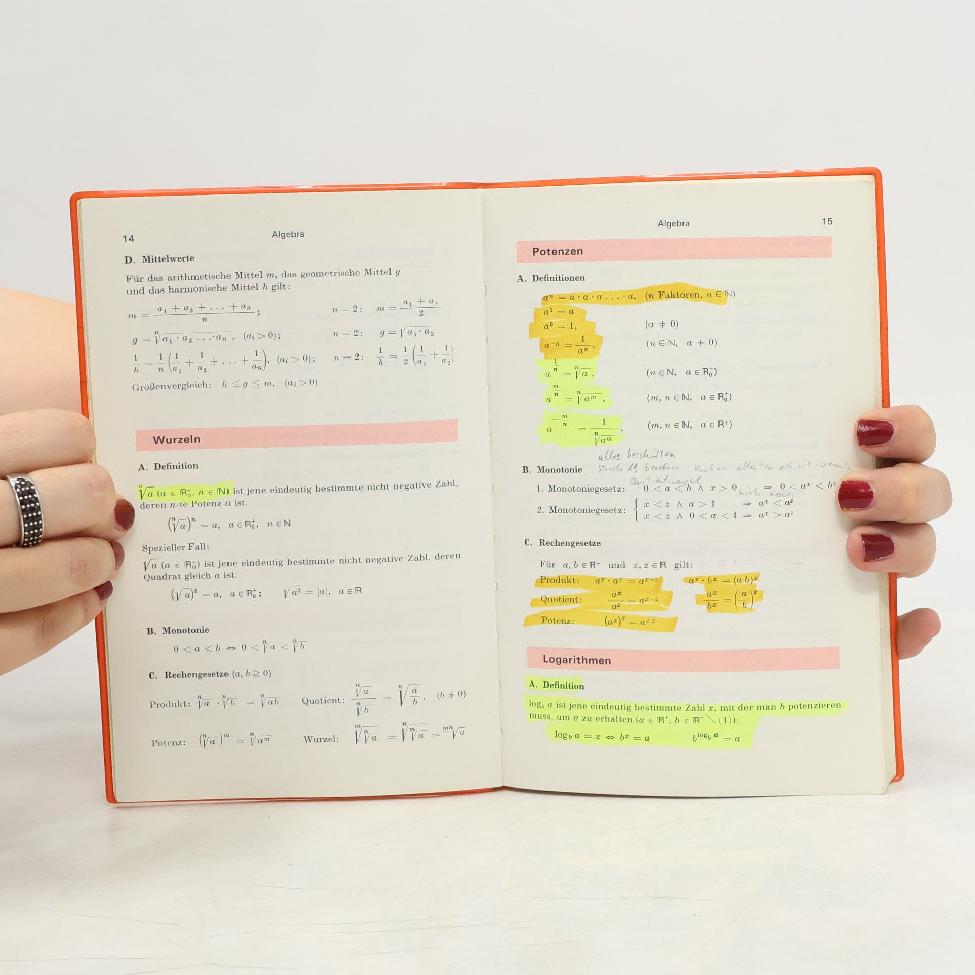 Collectif d'auteurs Mathematische Formeln und Definitionen