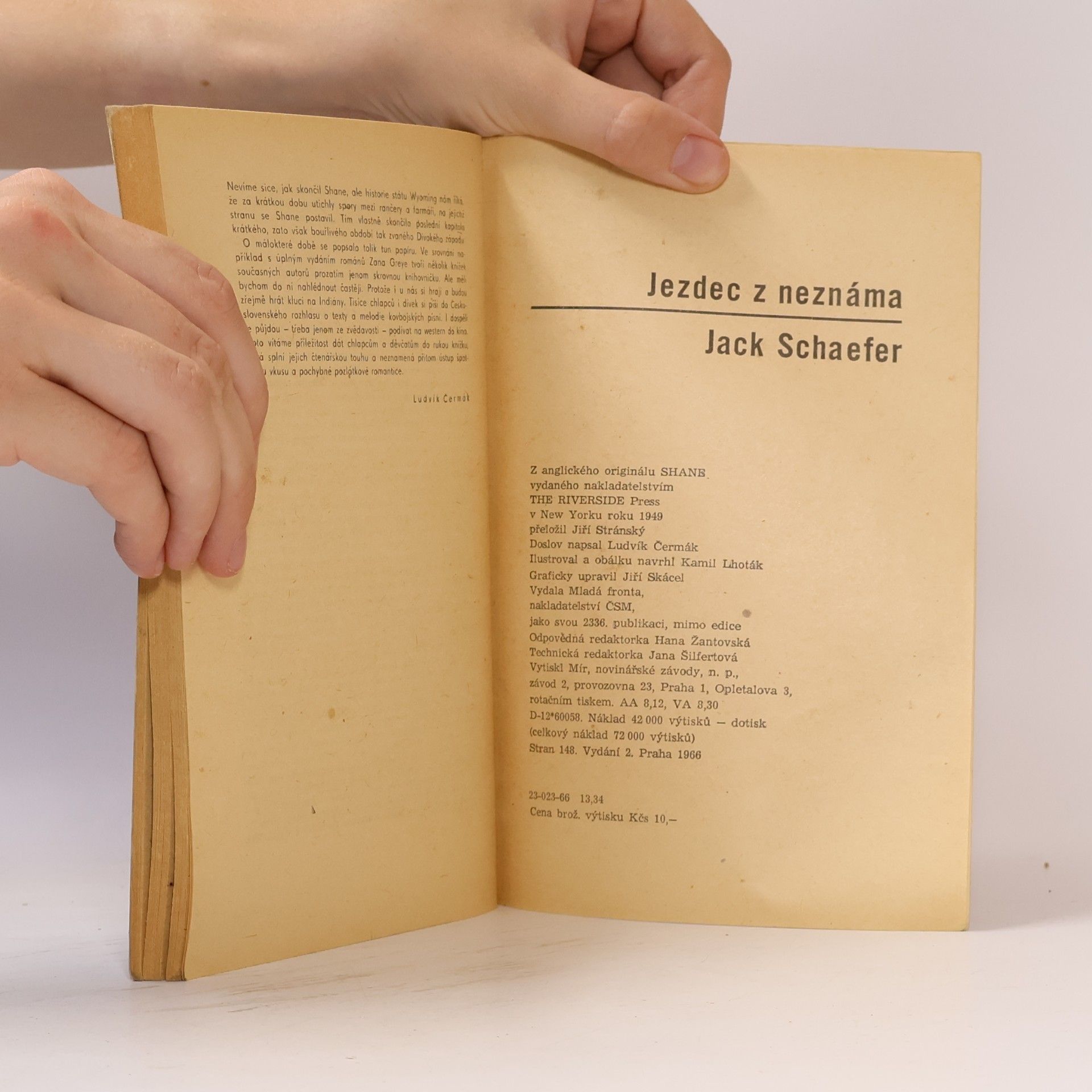 Jack Schaefer Jezdec z neznáma