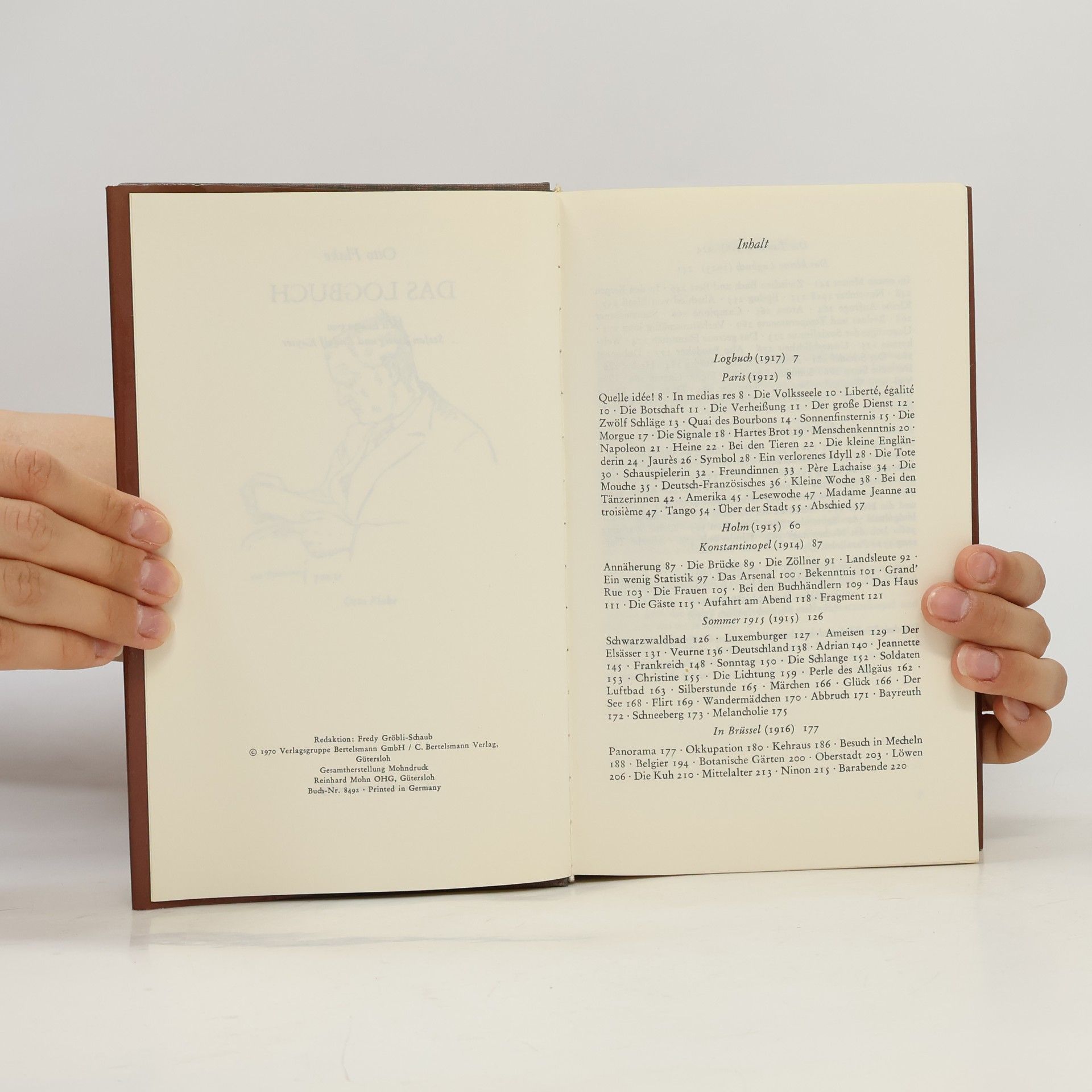 Otto Flake Das Logbuch