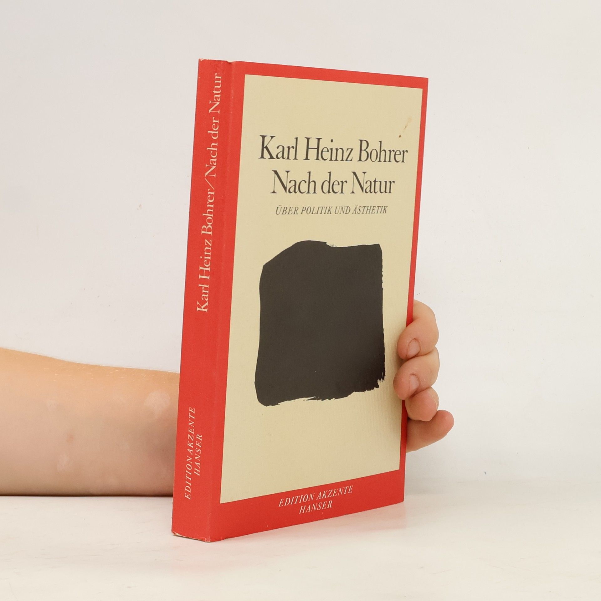 Karl Heinz Bohrer Nach der Natur