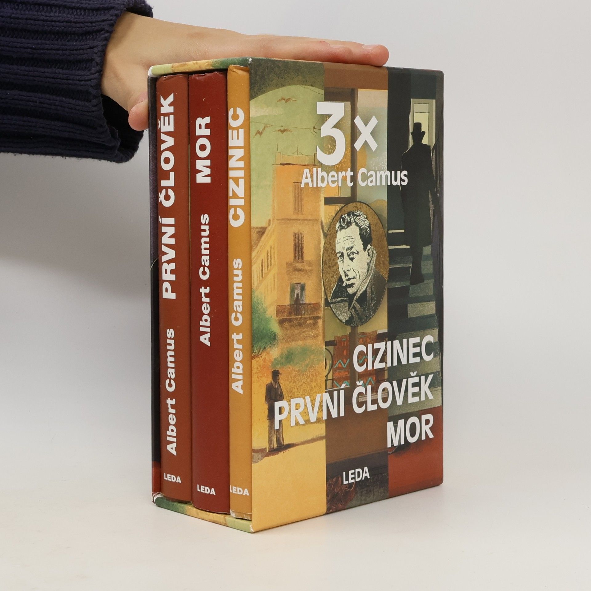 Albert Camus 3x Albert Camus. Cizinec. První člověk. Mor