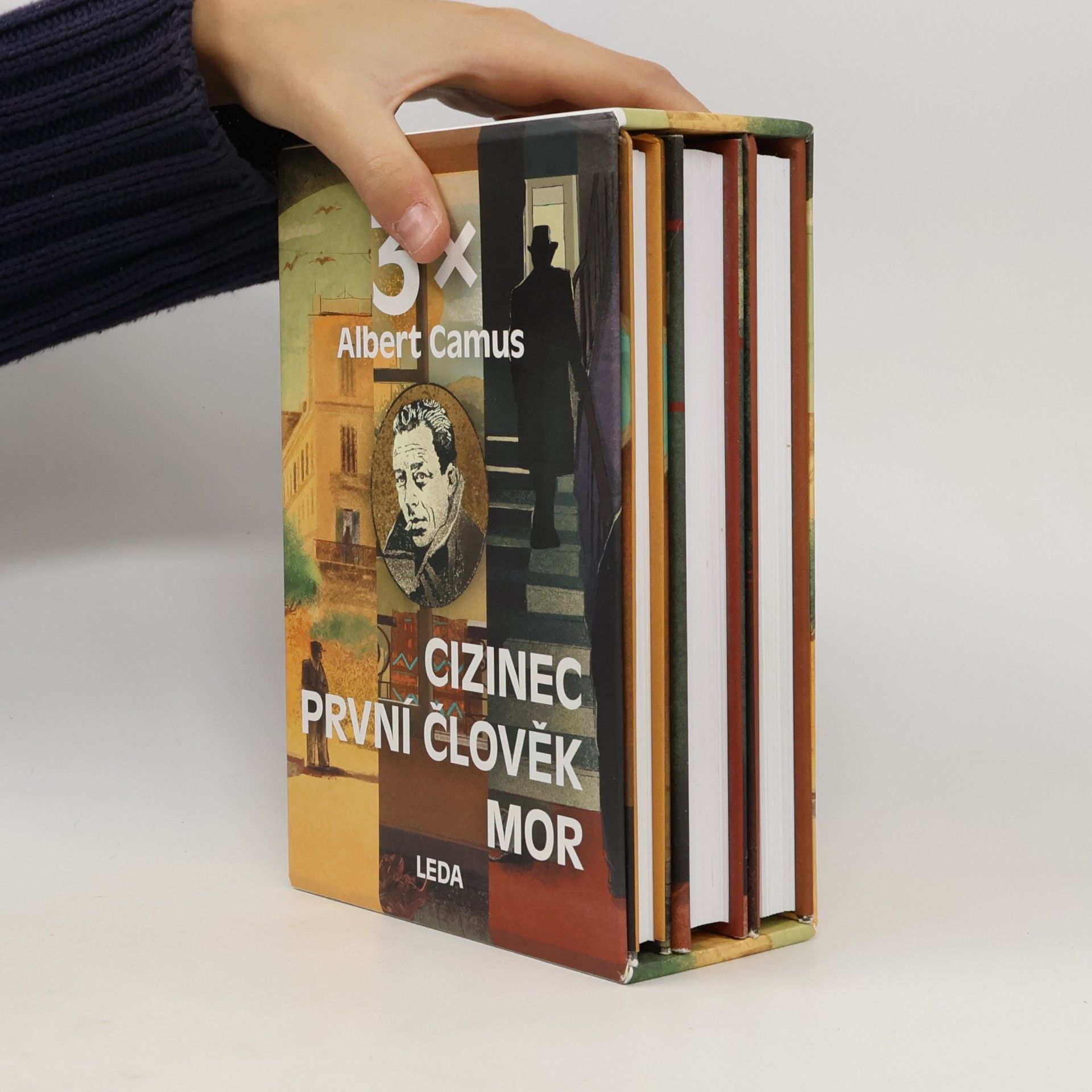 Albert Camus 3x Albert Camus. Cizinec. První člověk. Mor