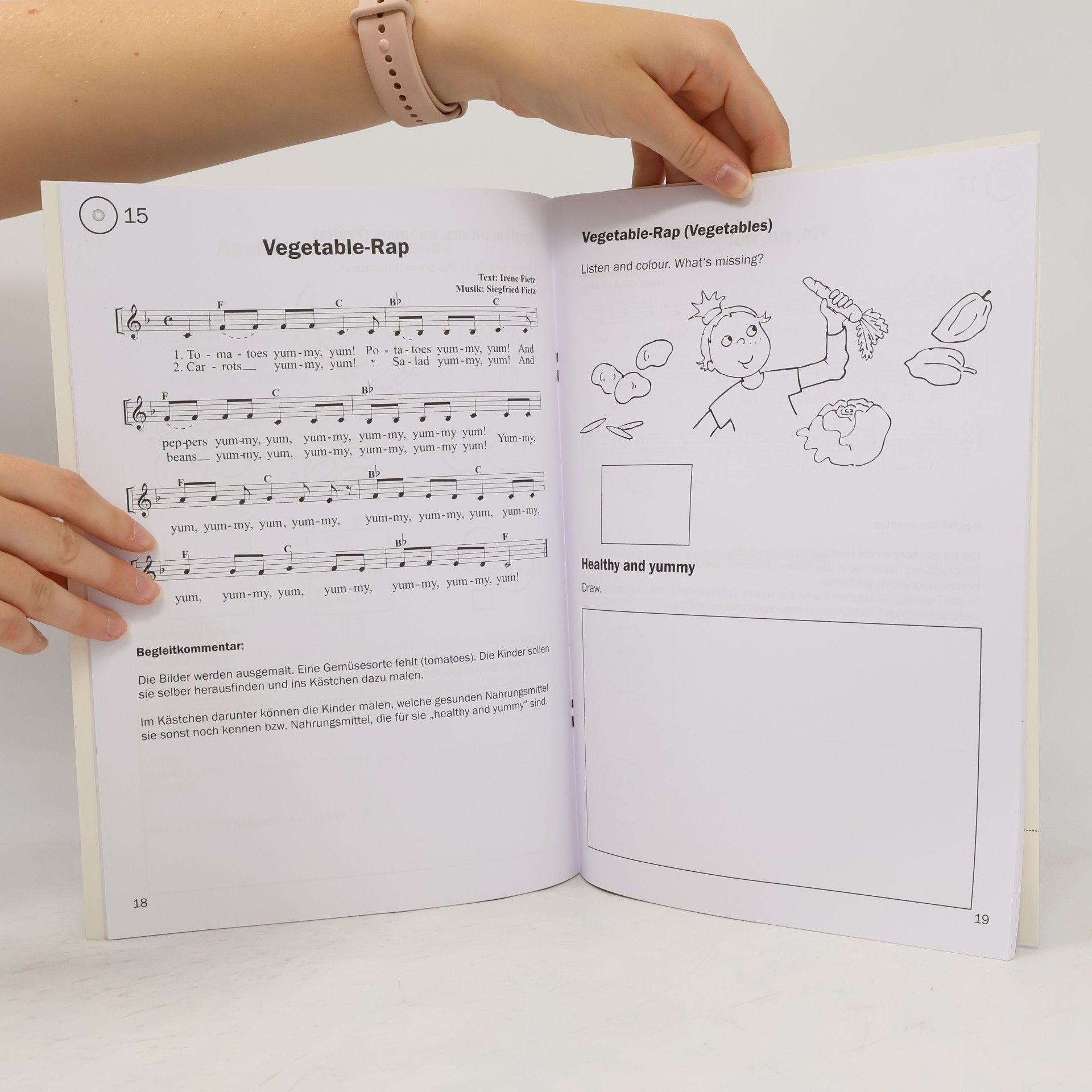 Siegfried Fietz Learning English with Music - Englisch spielend einfach lernen mit Liedern: Lieder- und Textheft: 36 Seiten · A4 Heft · Melodien und Text mit Gitarrengriffen, Spielanleitungen und Arbeitsanleitungen