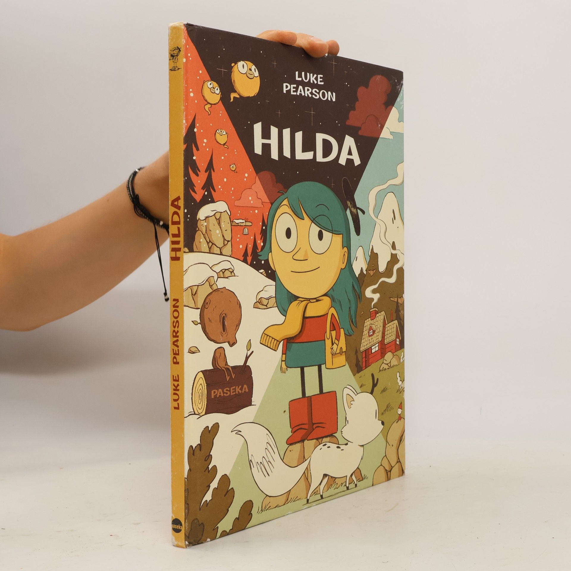 Luke Pearson Hilda a troll ; Hilda a půlnoční obr