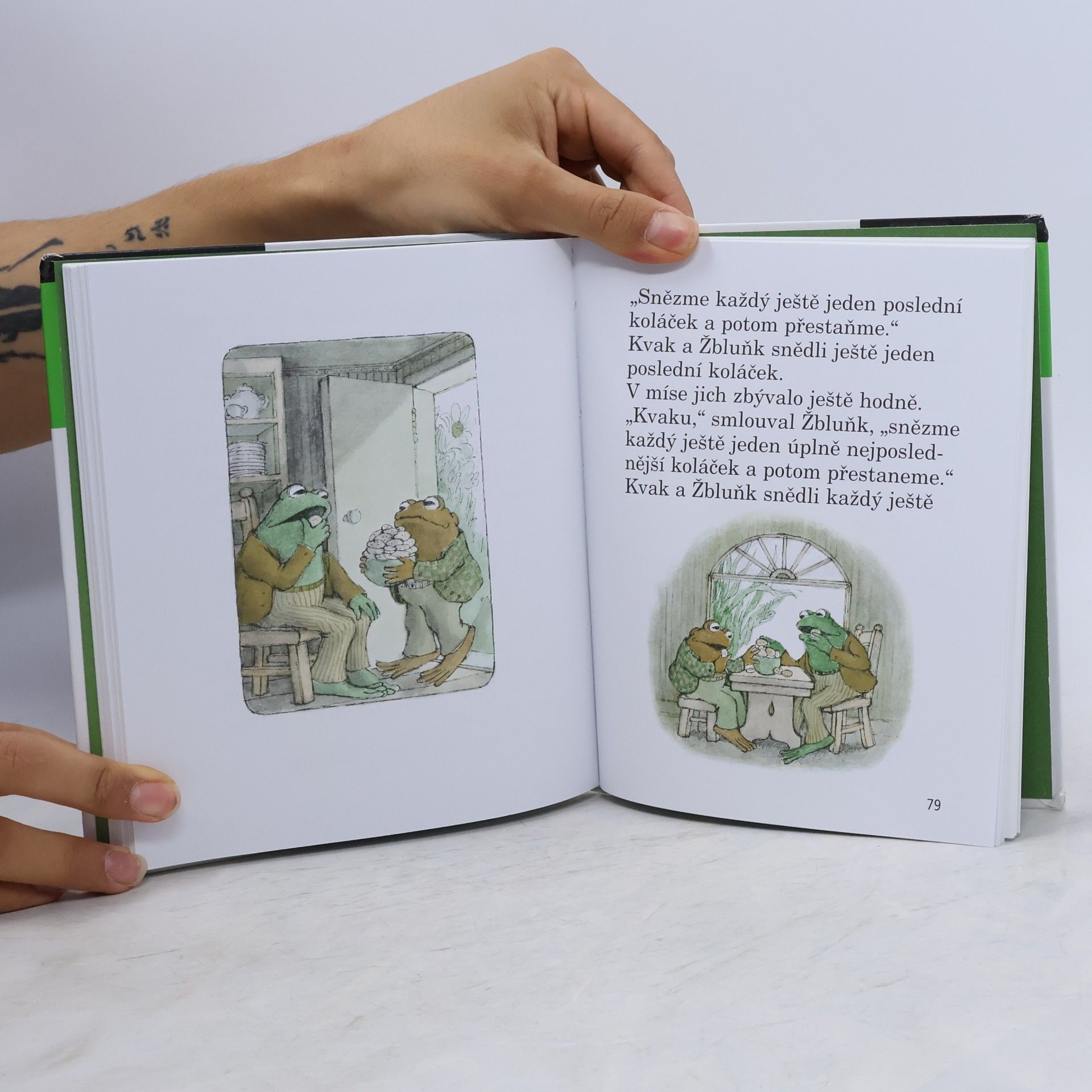 Arnold Lobel Kvak a Žbluňk jsou kamarádi