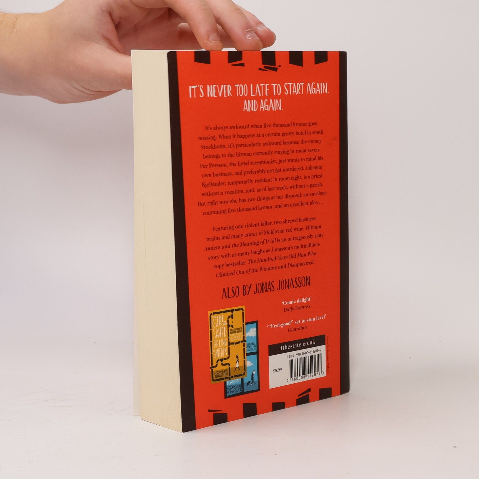Jonas Jonasson Hitman Anders and the meaning of it all