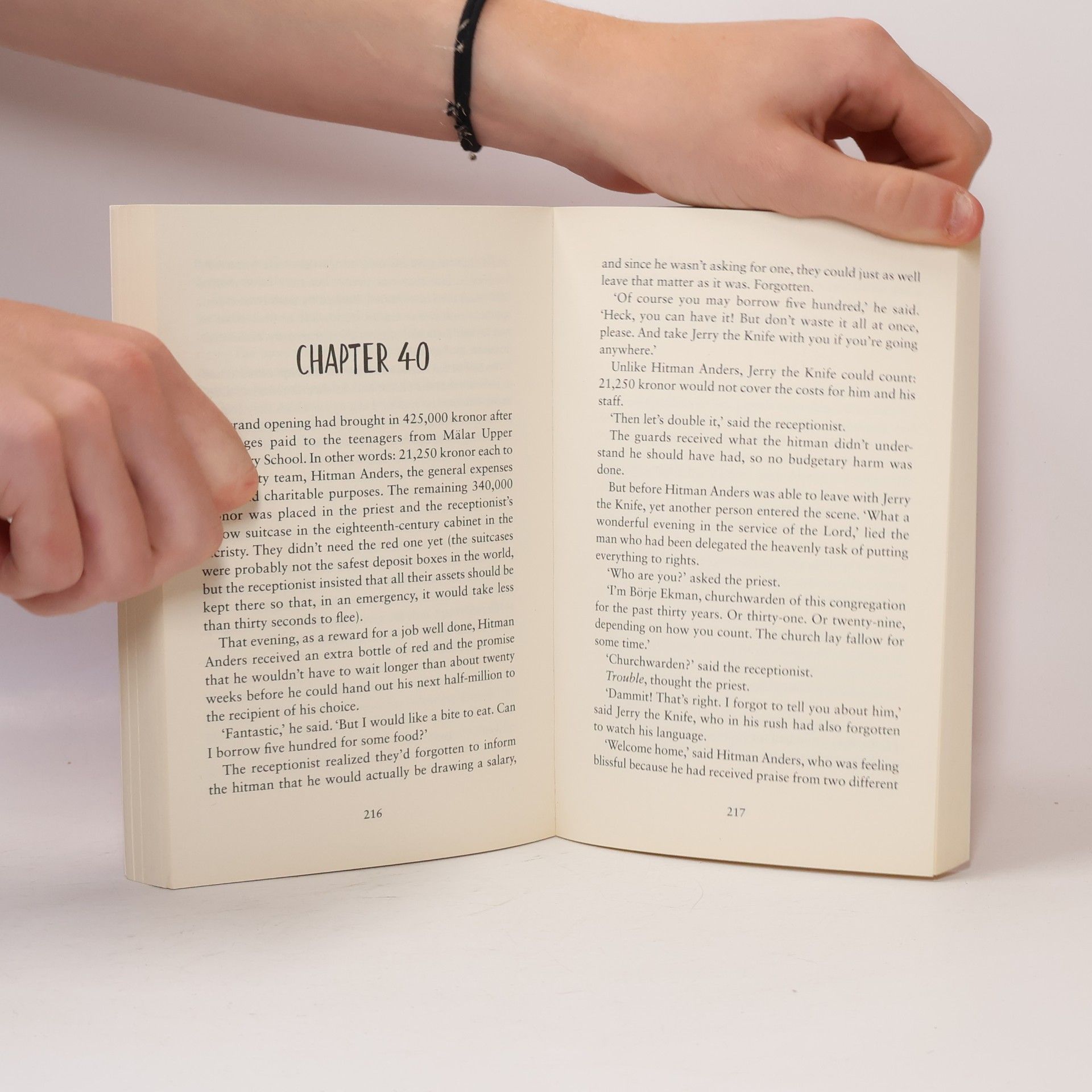 Jonas Jonasson Hitman Anders and the meaning of it all
