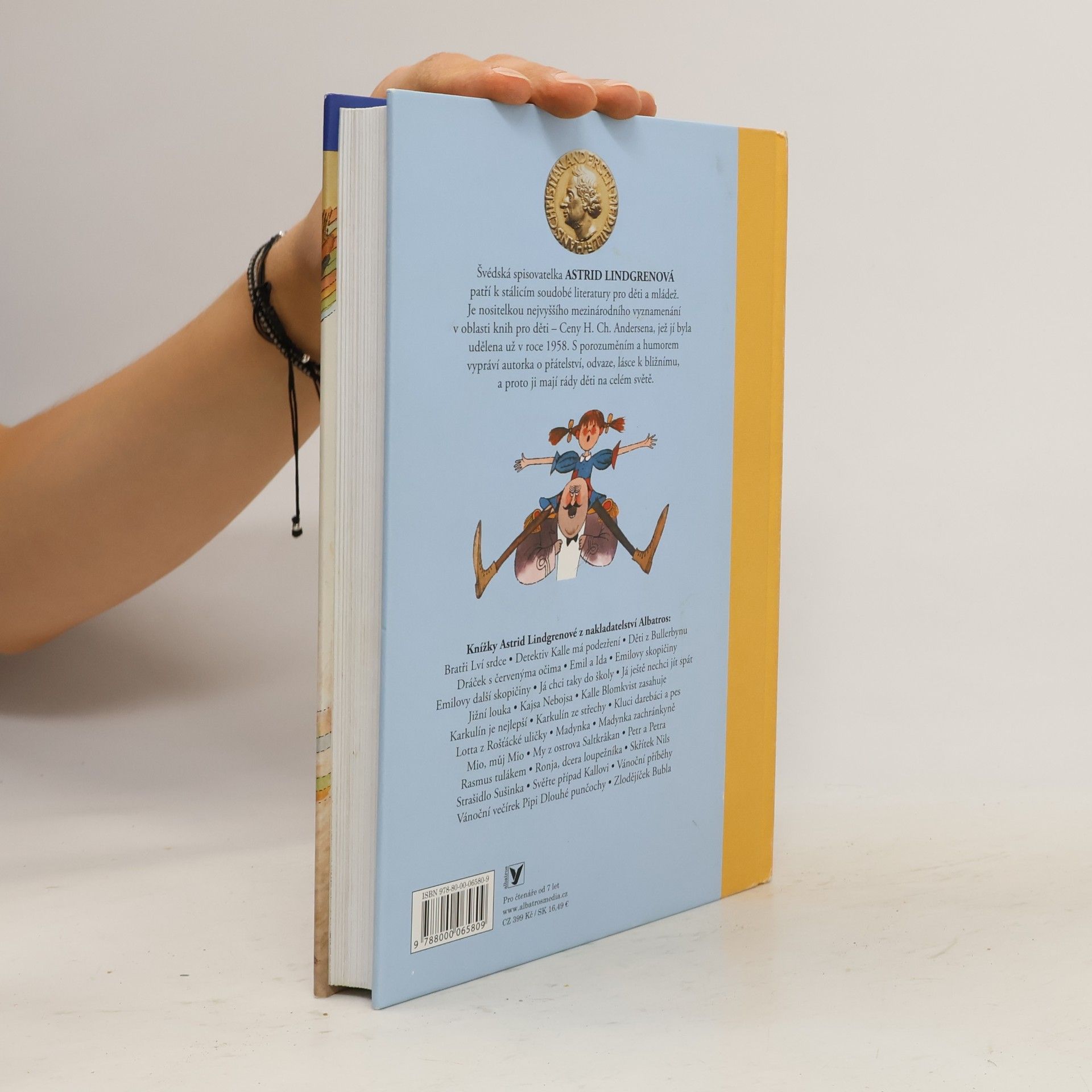 Astrid Lindgren Pipi Dlouhá punčocha