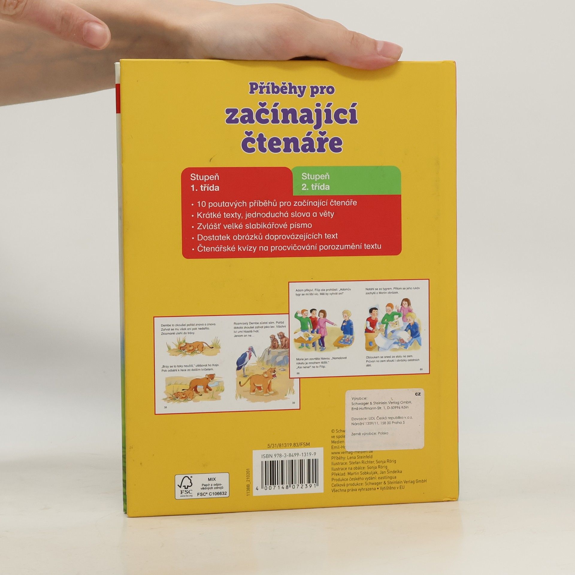 Lena Steinfeld Příběhy pro začínající čtenáře 1. třída