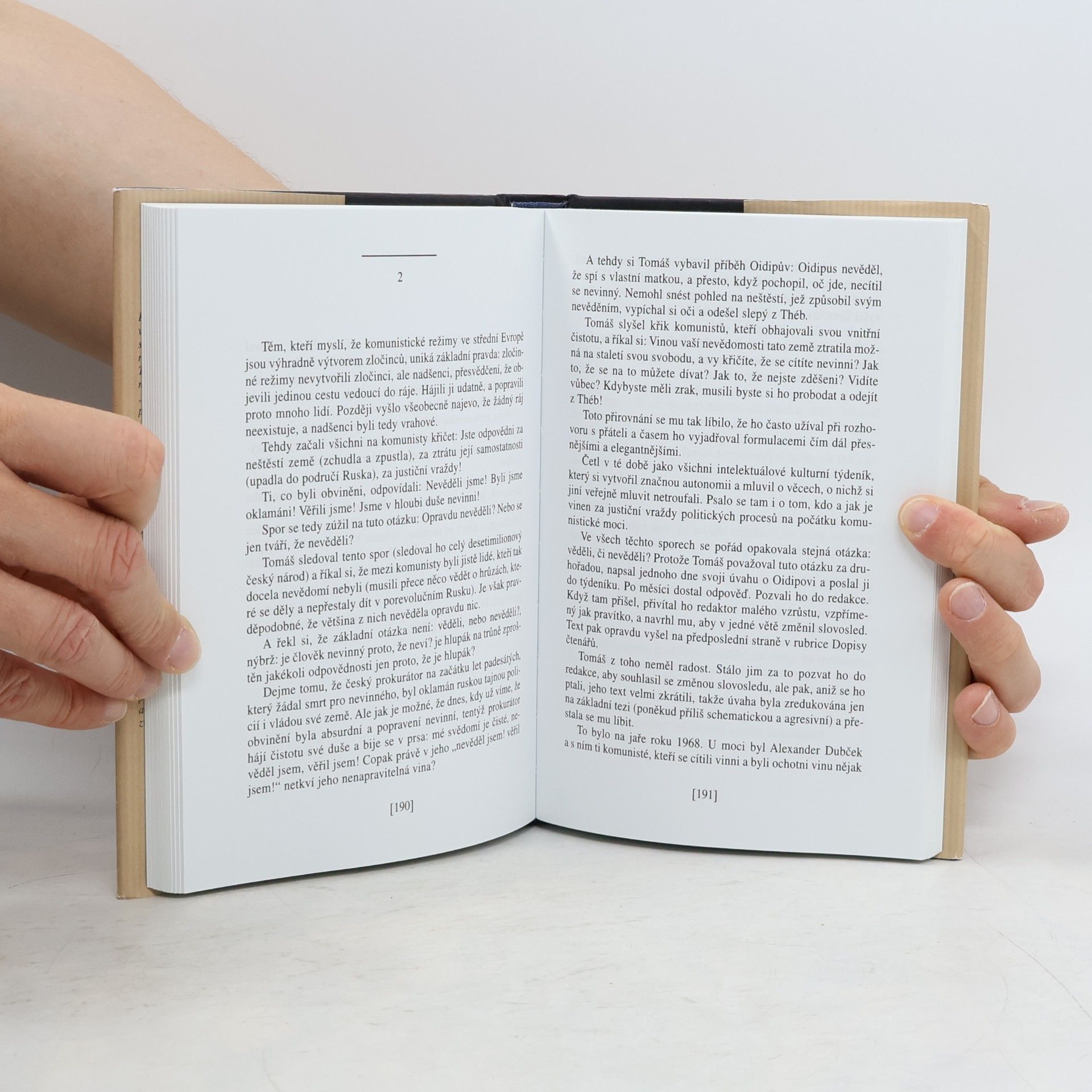 Milan Kundera Nesnesitelná lehkost bytí