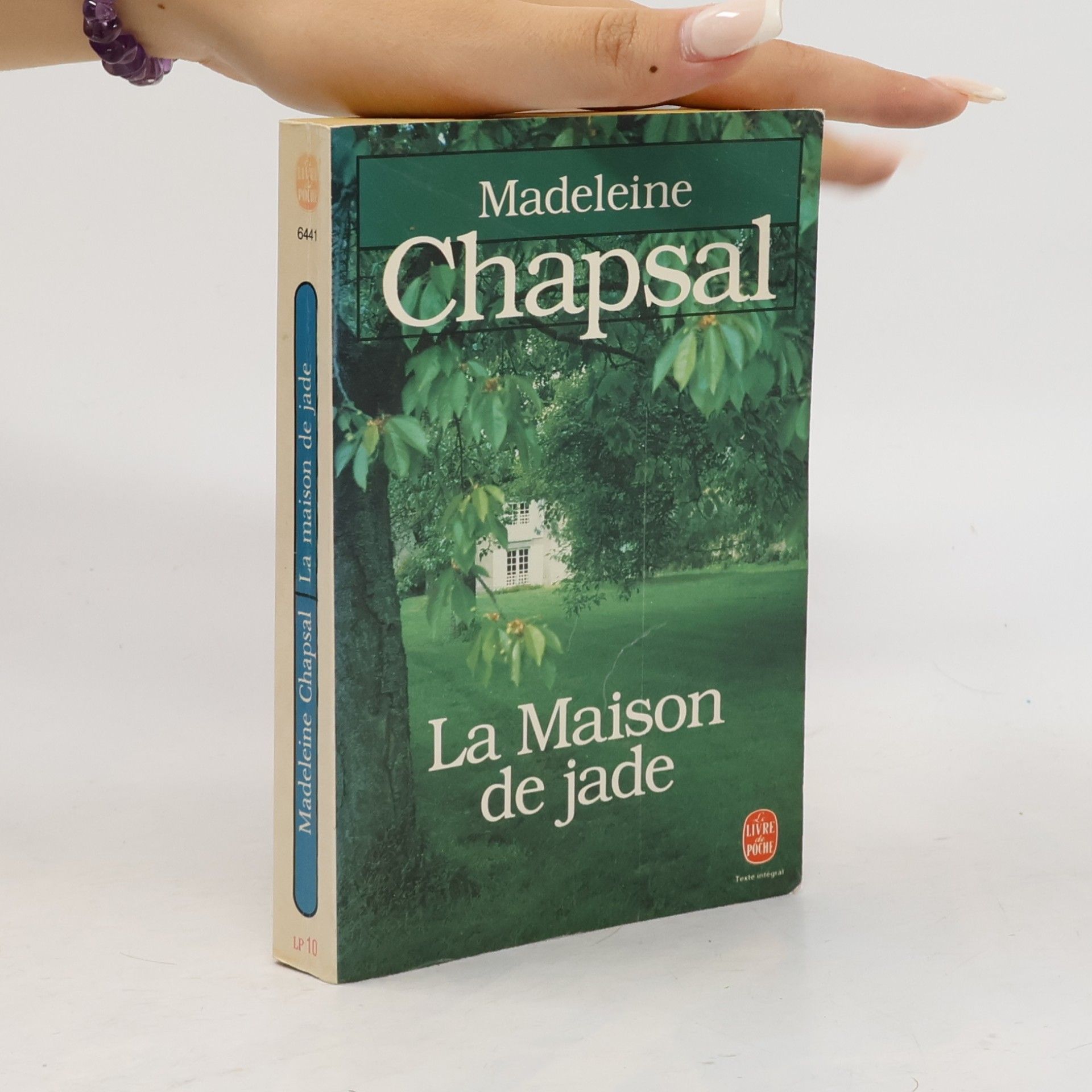 Madeleine Chapsal Livre de Poche: La Maison de jade