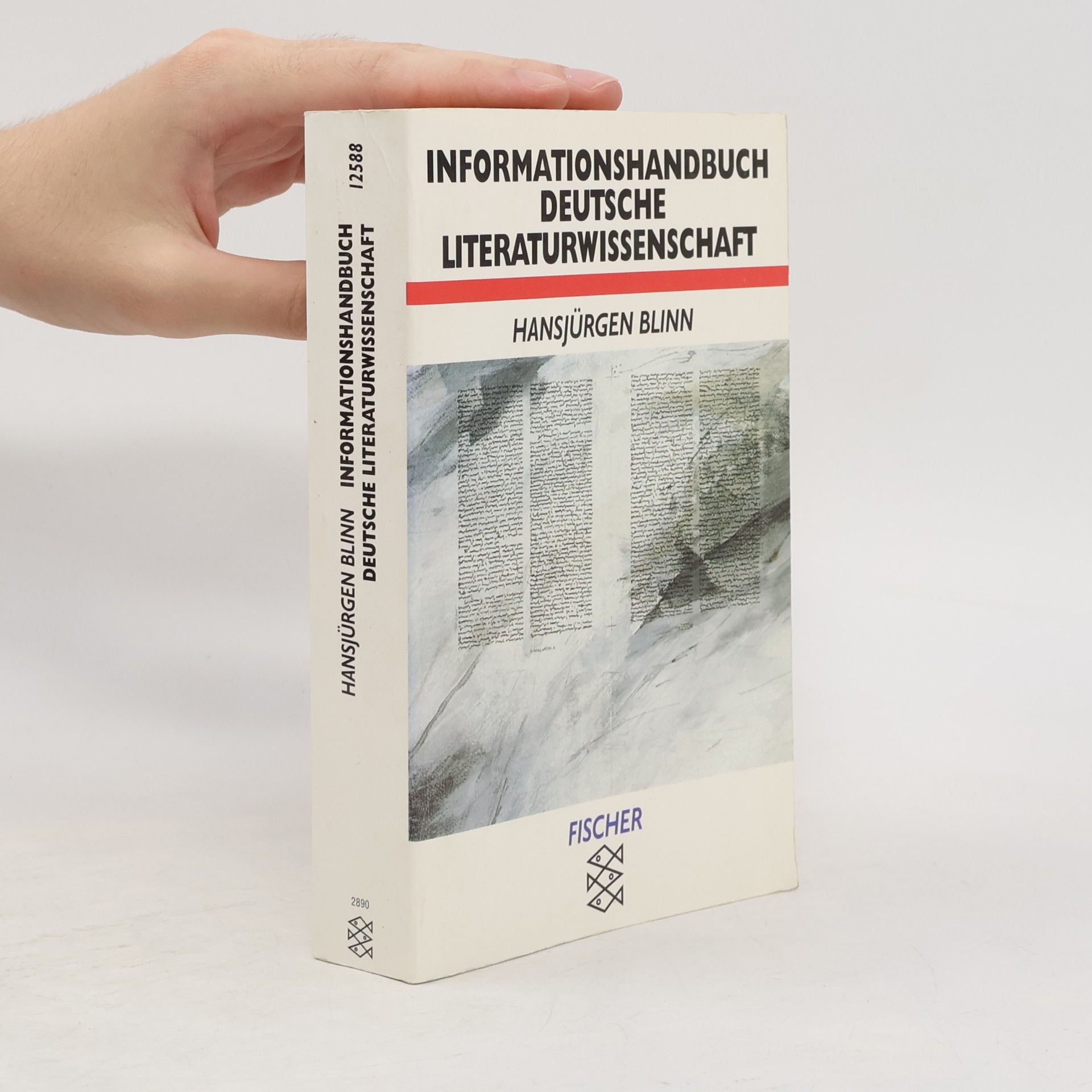 Hansjürgen Blinn Informationshandbuch deutsche Literaturwissenschaft