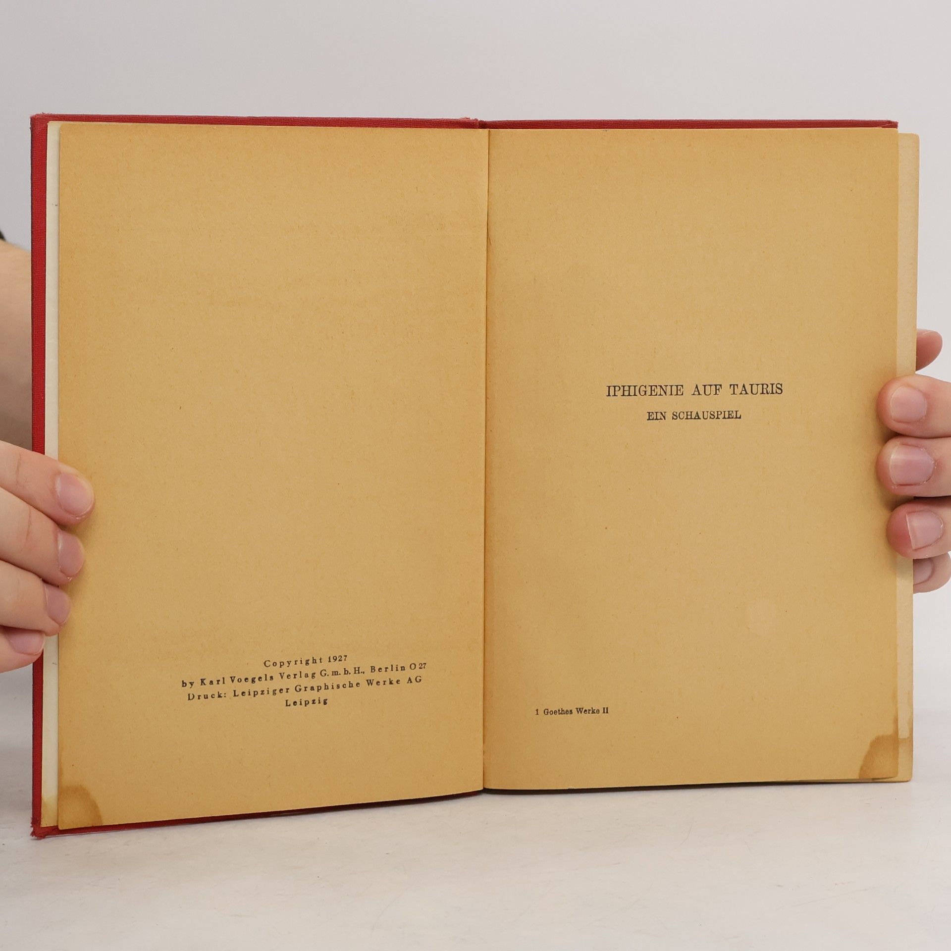 Johann Wolfgang von Goethe Goethe Werke 2