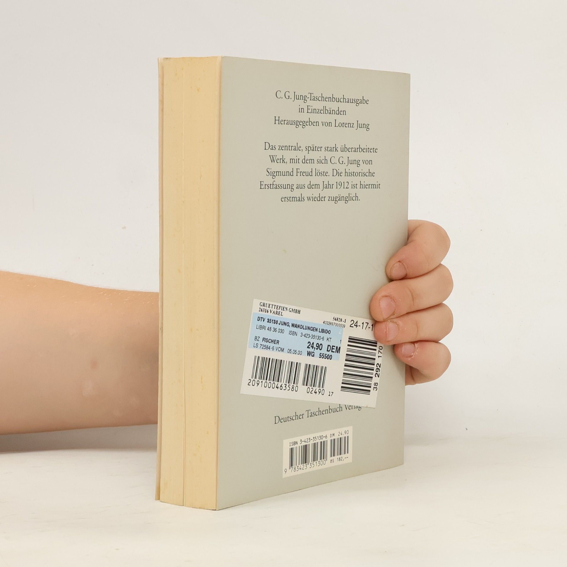 Carl Jung Wandlungen und Symbole der Libido (Taschenbuchausgabe in Einzelbänden)