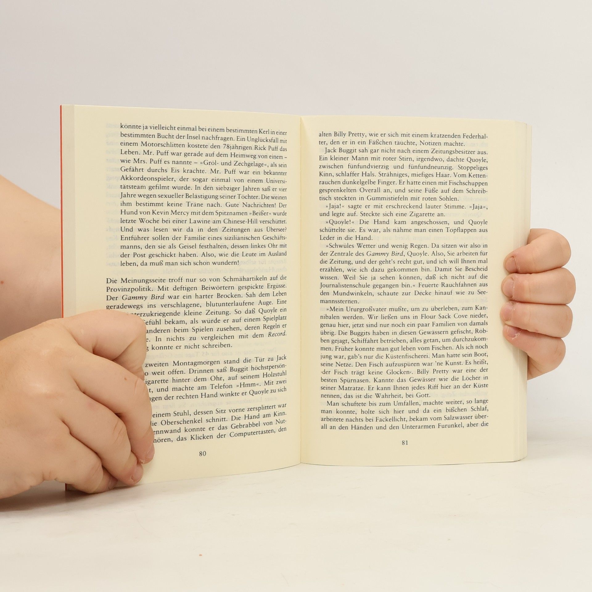 Annie Proulx Schiffsmeldungen