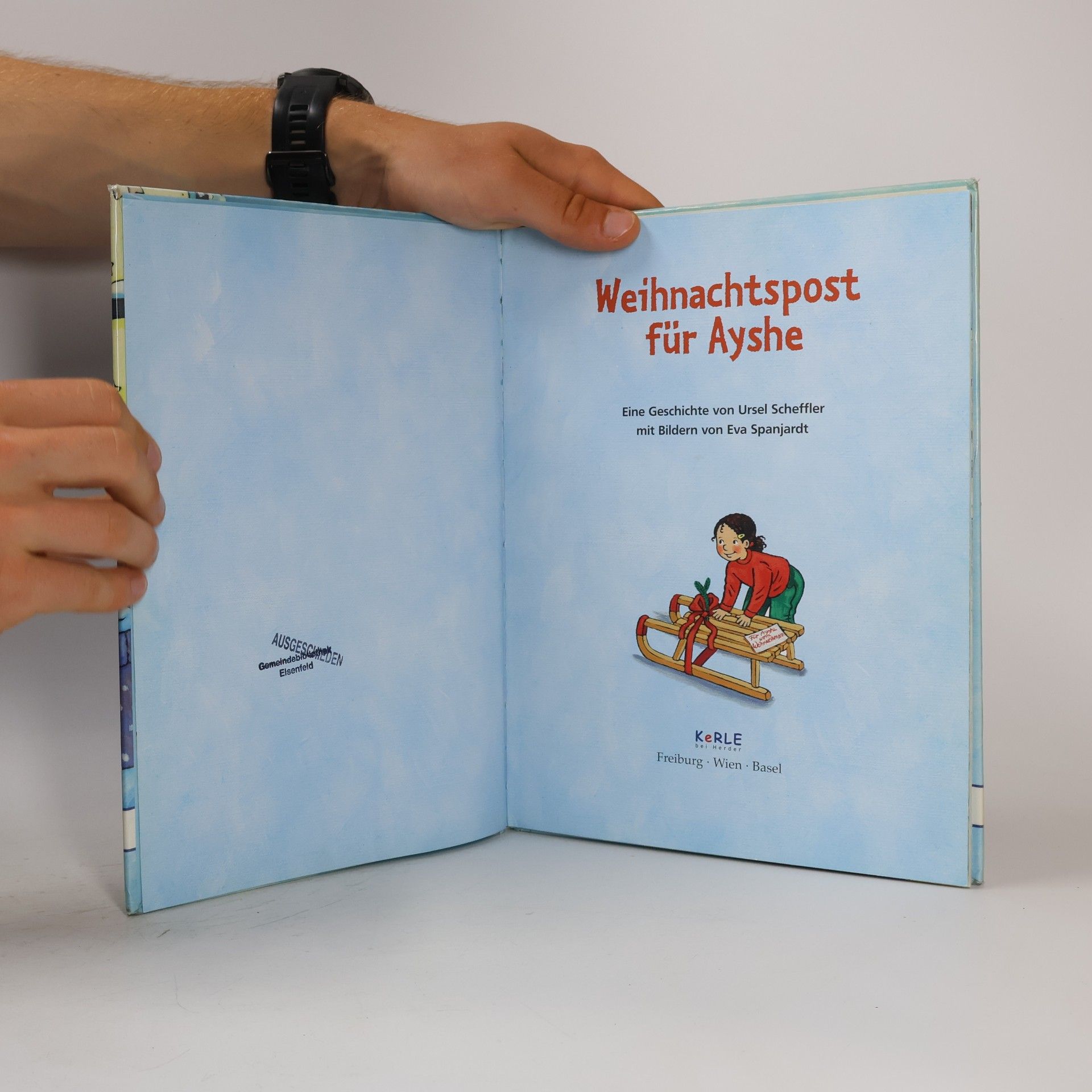 Ursel Scheffler Weihnachtspost für Ayshe