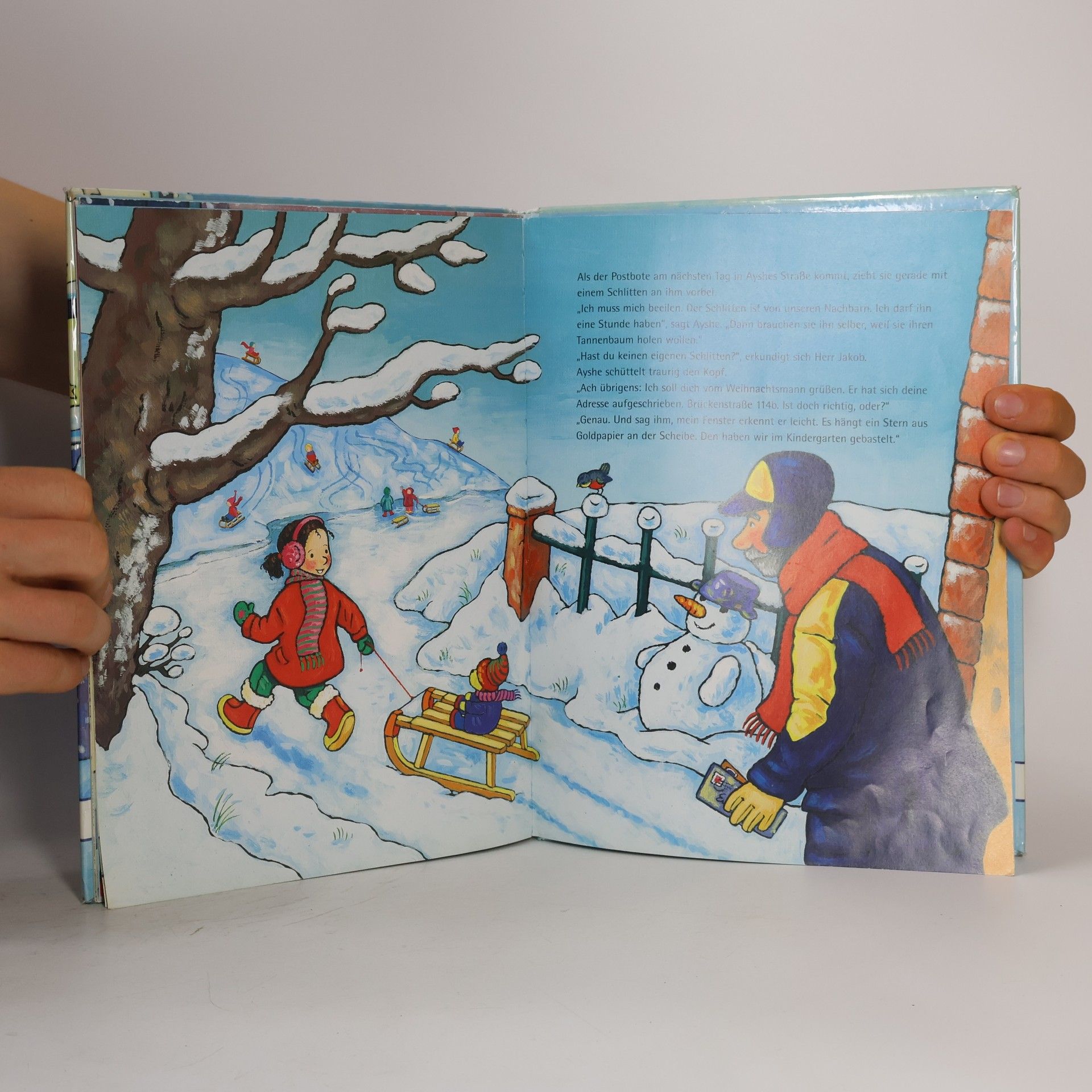 Ursel Scheffler Weihnachtspost für Ayshe
