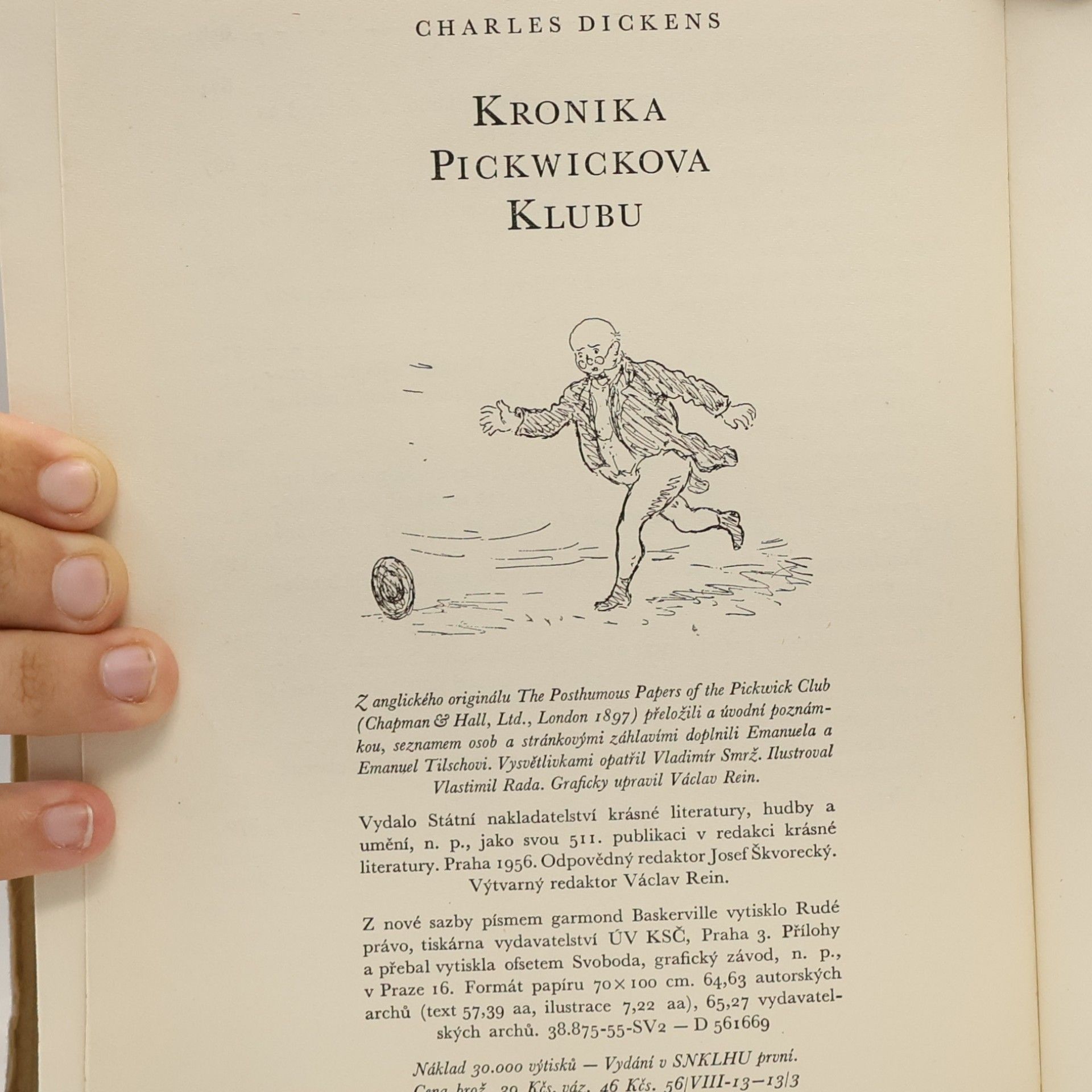 Charles Dickens Kronika Pickwickova klubu