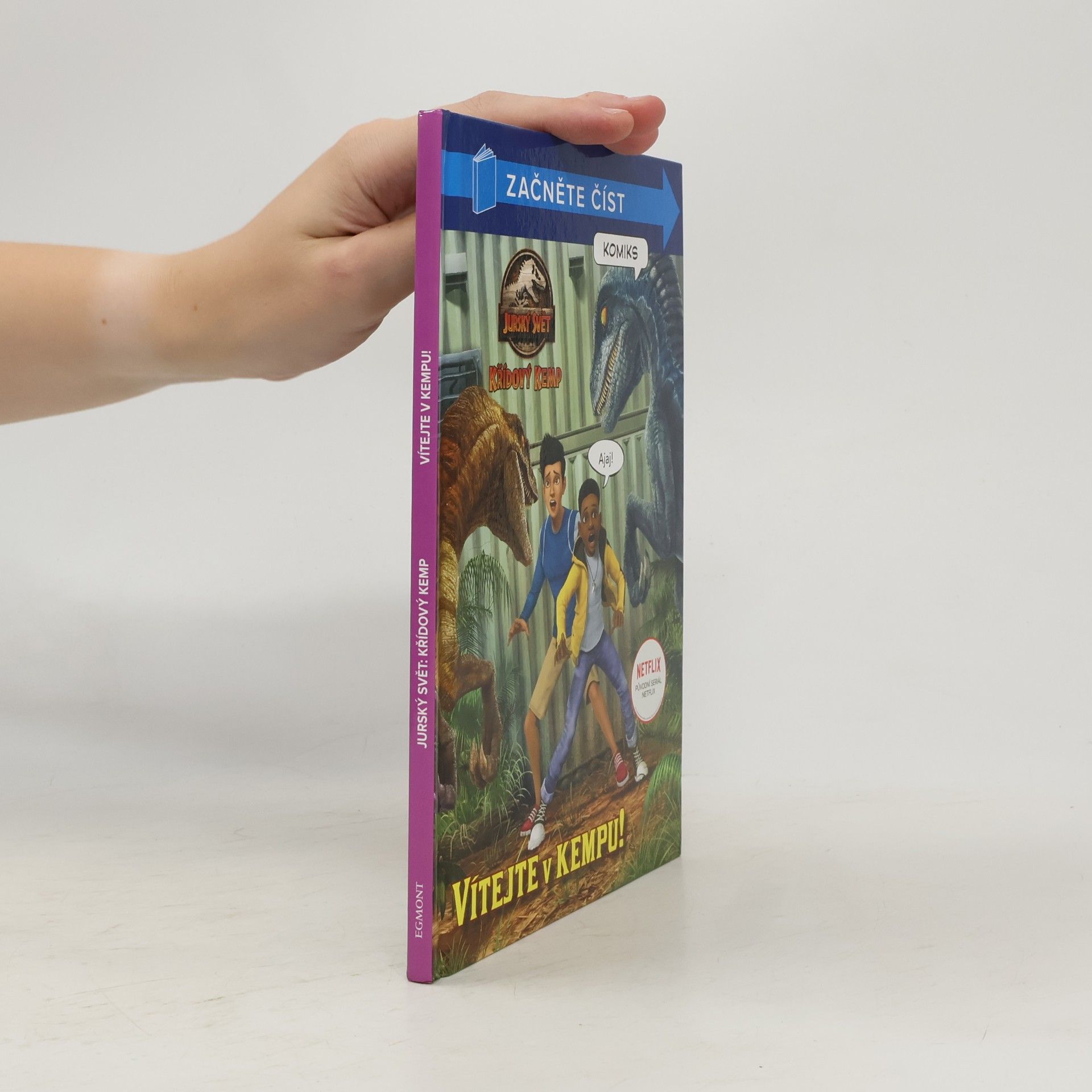 Jurský svět - Křídový kemp: komiks. Vítejte v kempu!
