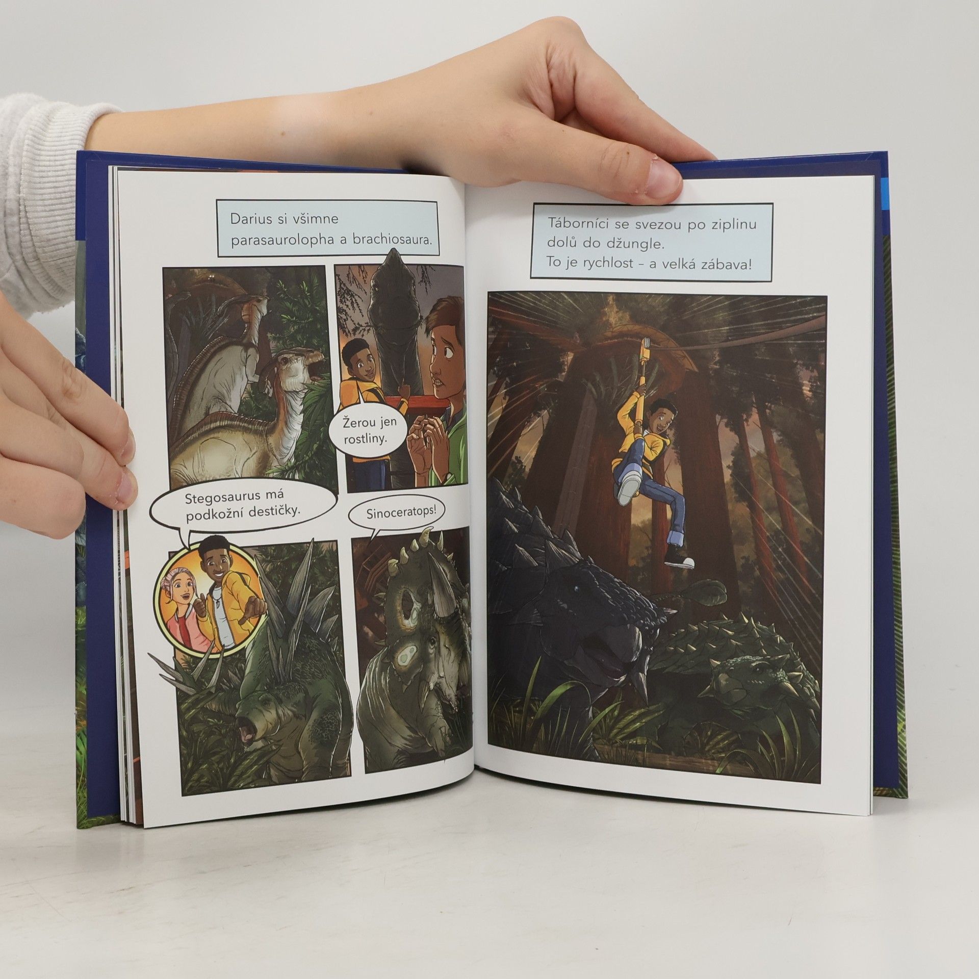 Steve Behling Jurský svět - Křídový kemp: komiks. Vítejte v kempu!