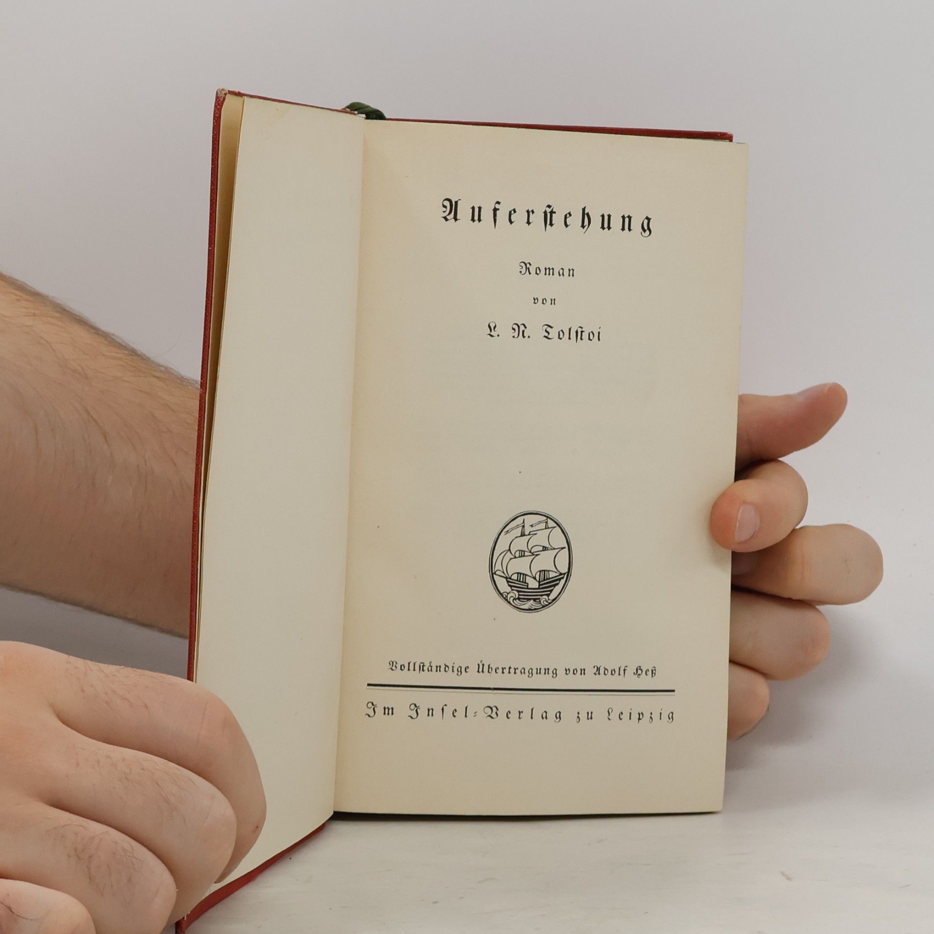 Lew Nikolajewitsch Tolstoi Auferstehung
