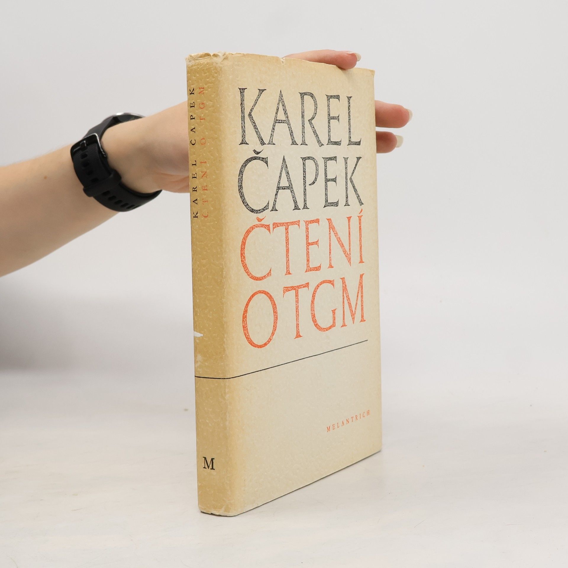 Karel Čapek Čtení o T. G. Masarykovi