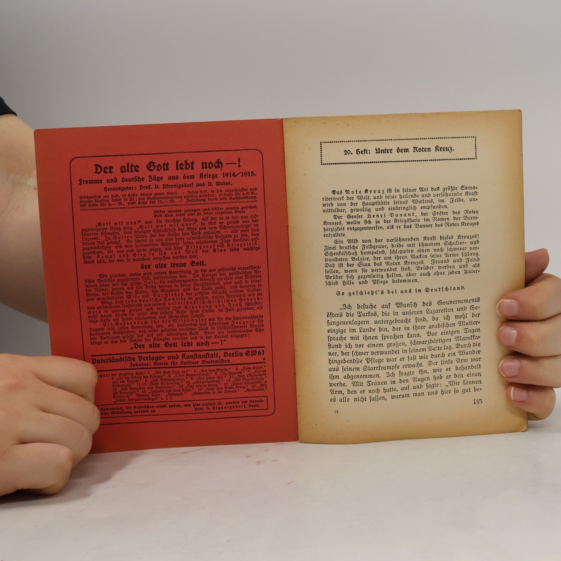 kolektiv Der alte Gott lebt noch! – Fromme und deutsche Züge aus dem Kriege 1914–1915