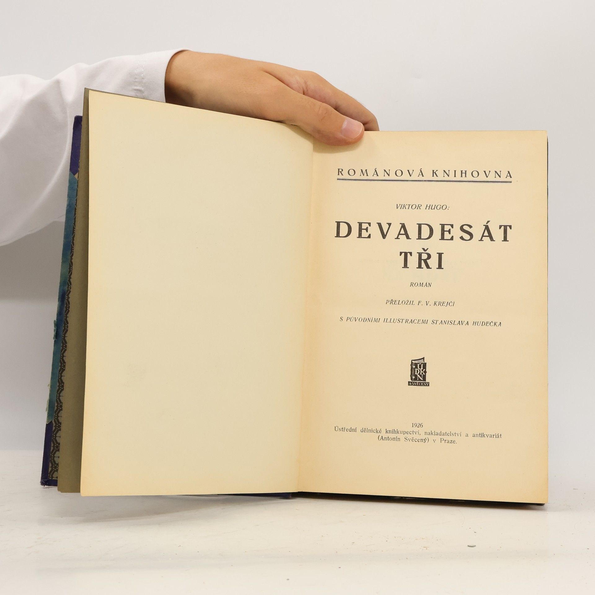 Victor Hugo Devadesát tři