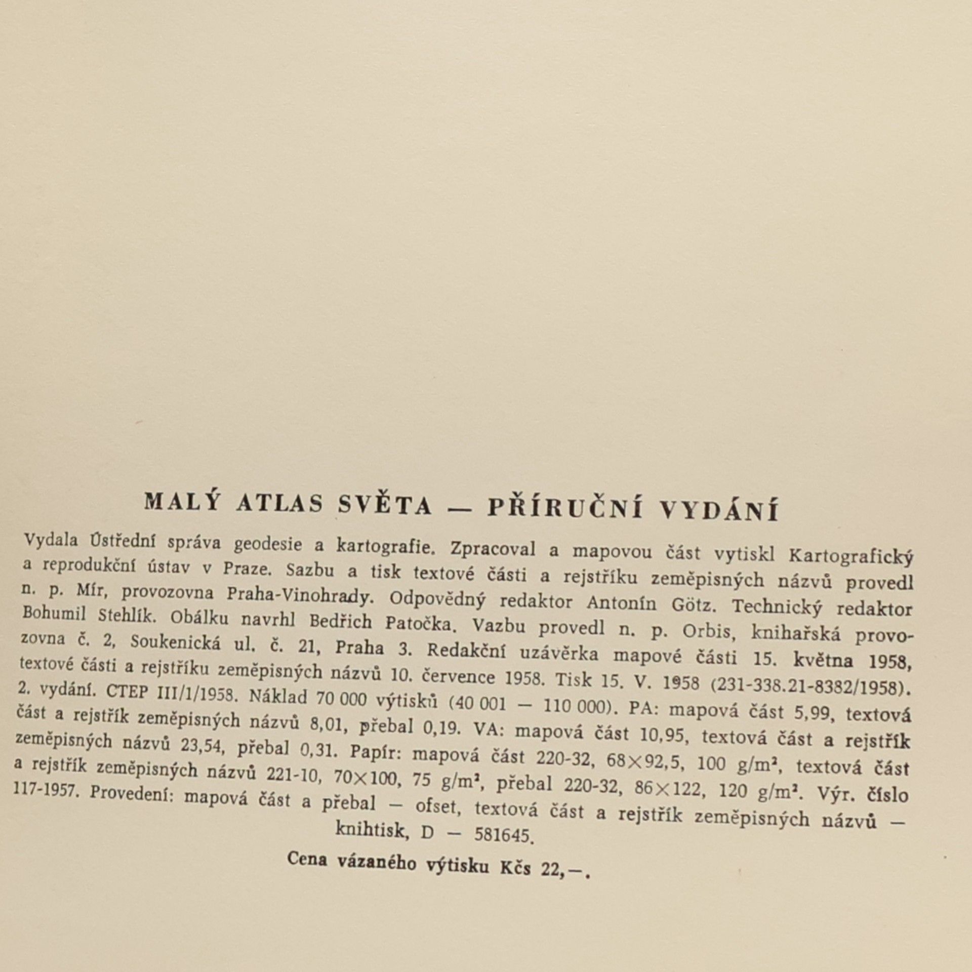 Kolektív autorov Malý atlas světa