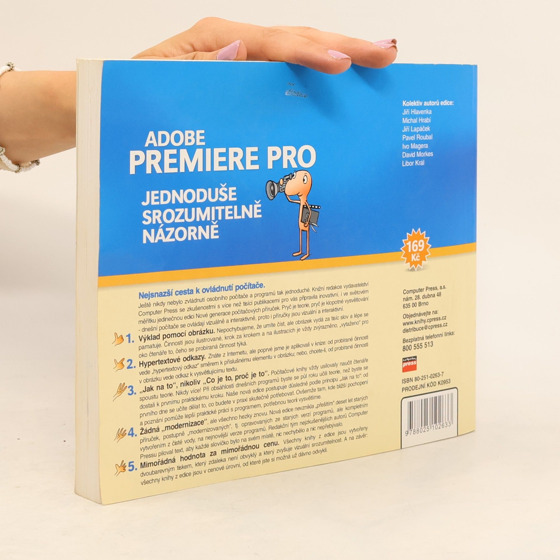 Michal Hrabí Adobe Premiere Pro - jednoduše, srozumitelně, názorně