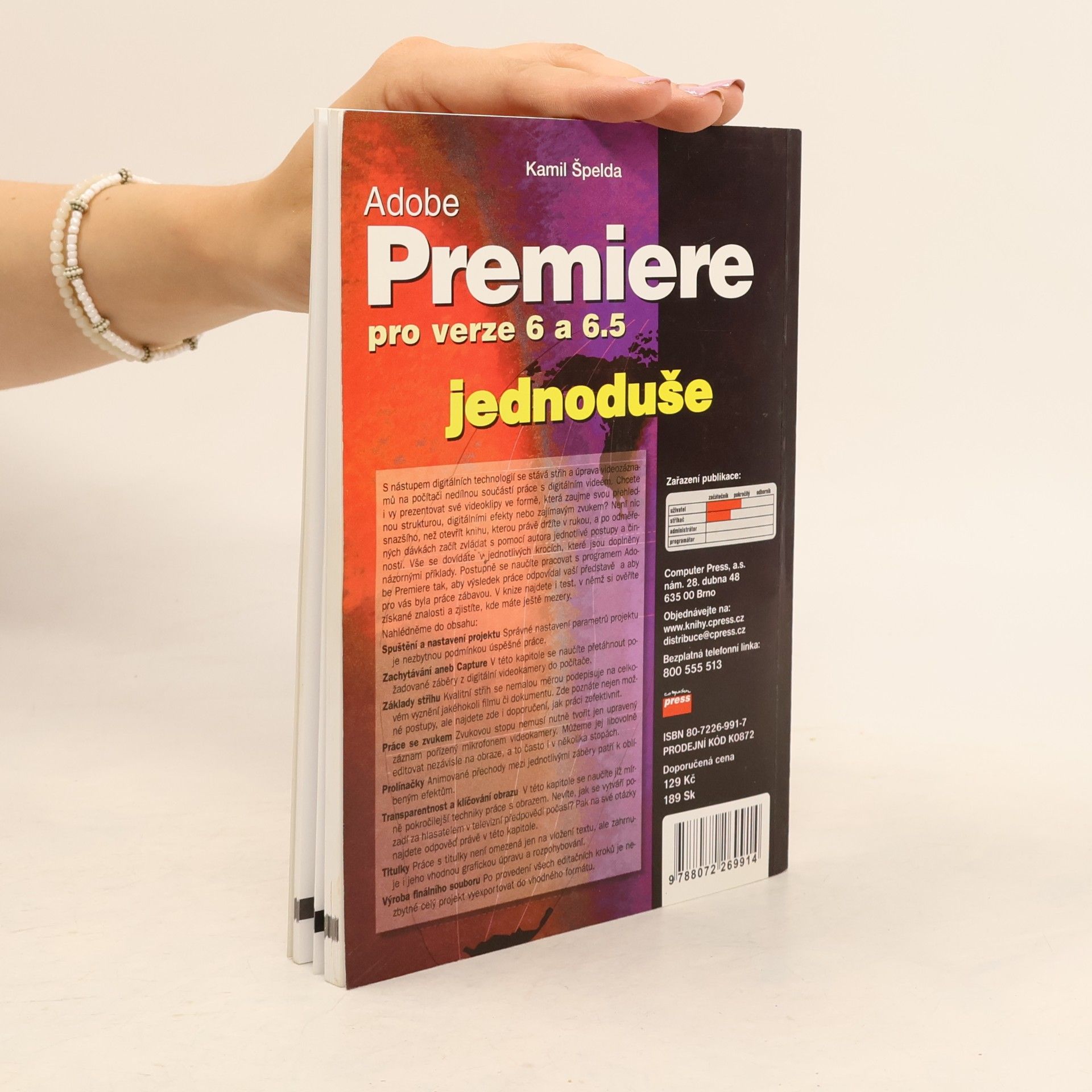 Kamil Špelda Adobe Premiere jednoduše