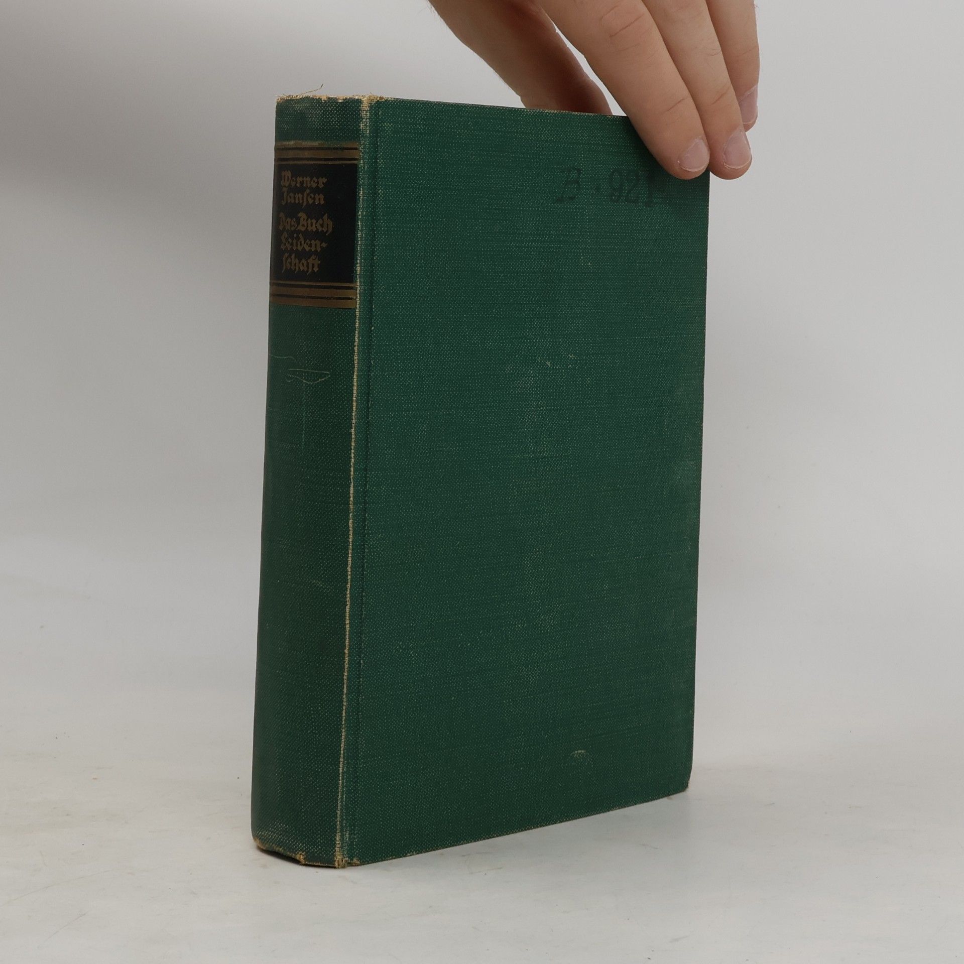 Werner Jansen Das Buch Leidenschaft