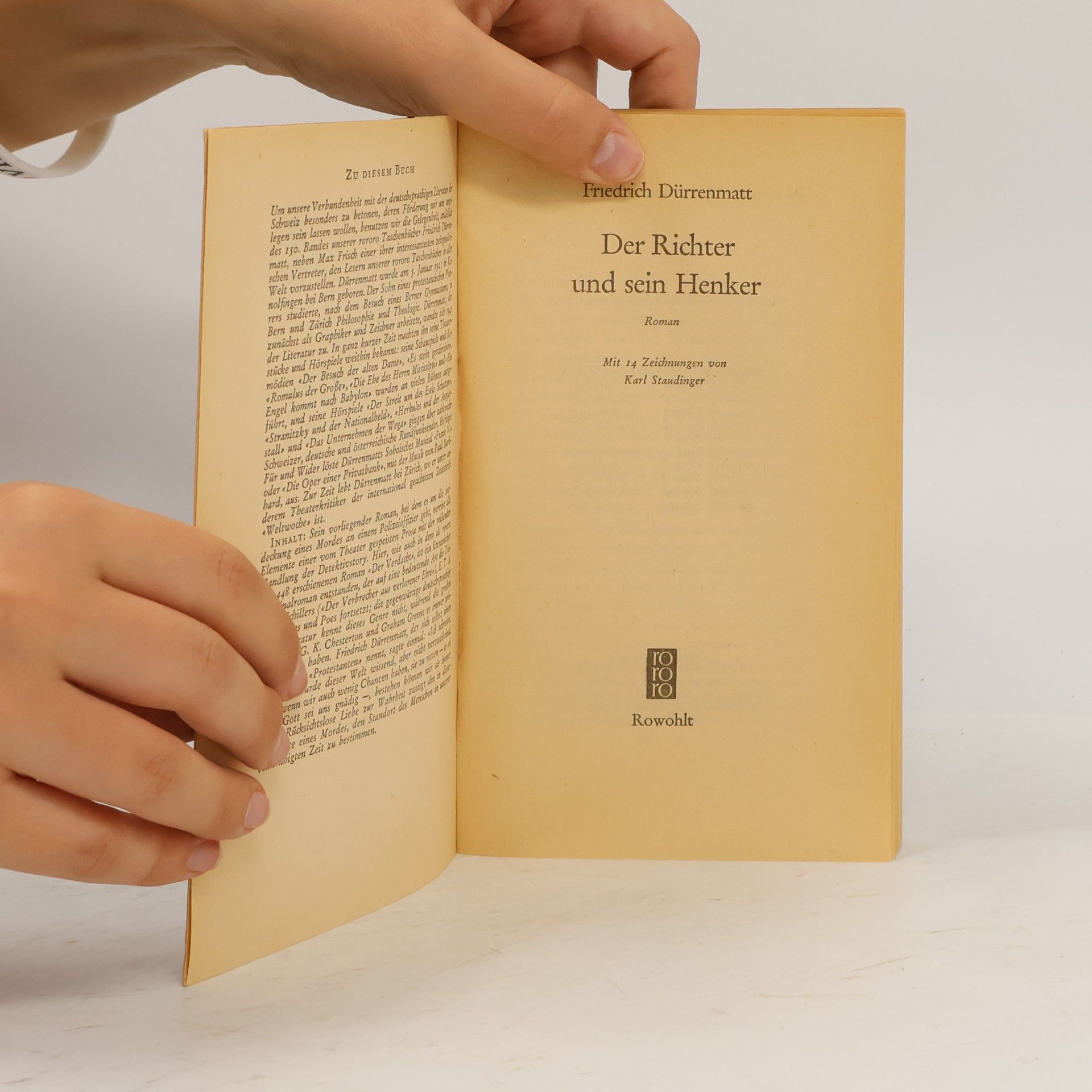 Friedrich Dürrenmatt Der Richter und sein Henker