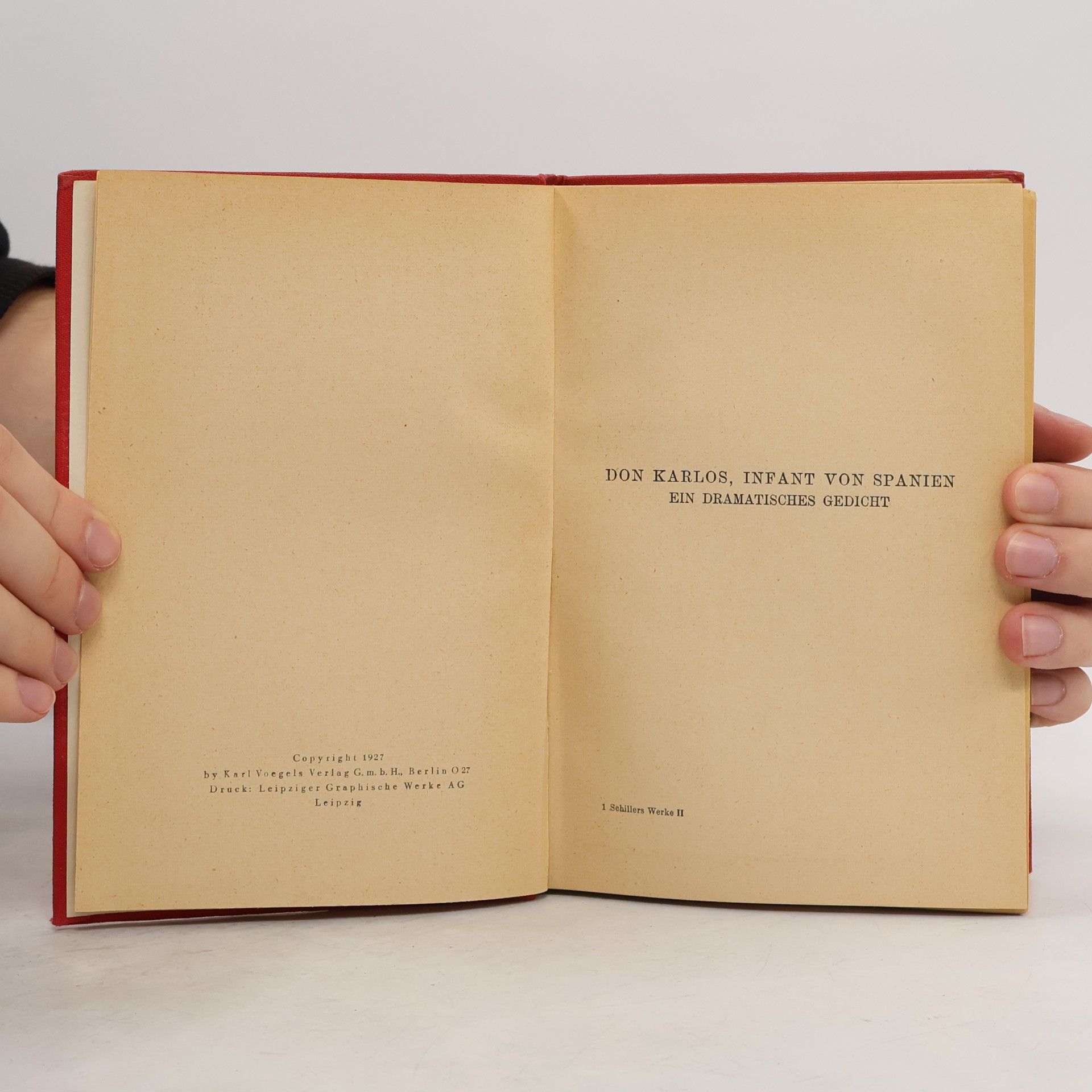 Friedrich Schiller Werke 2