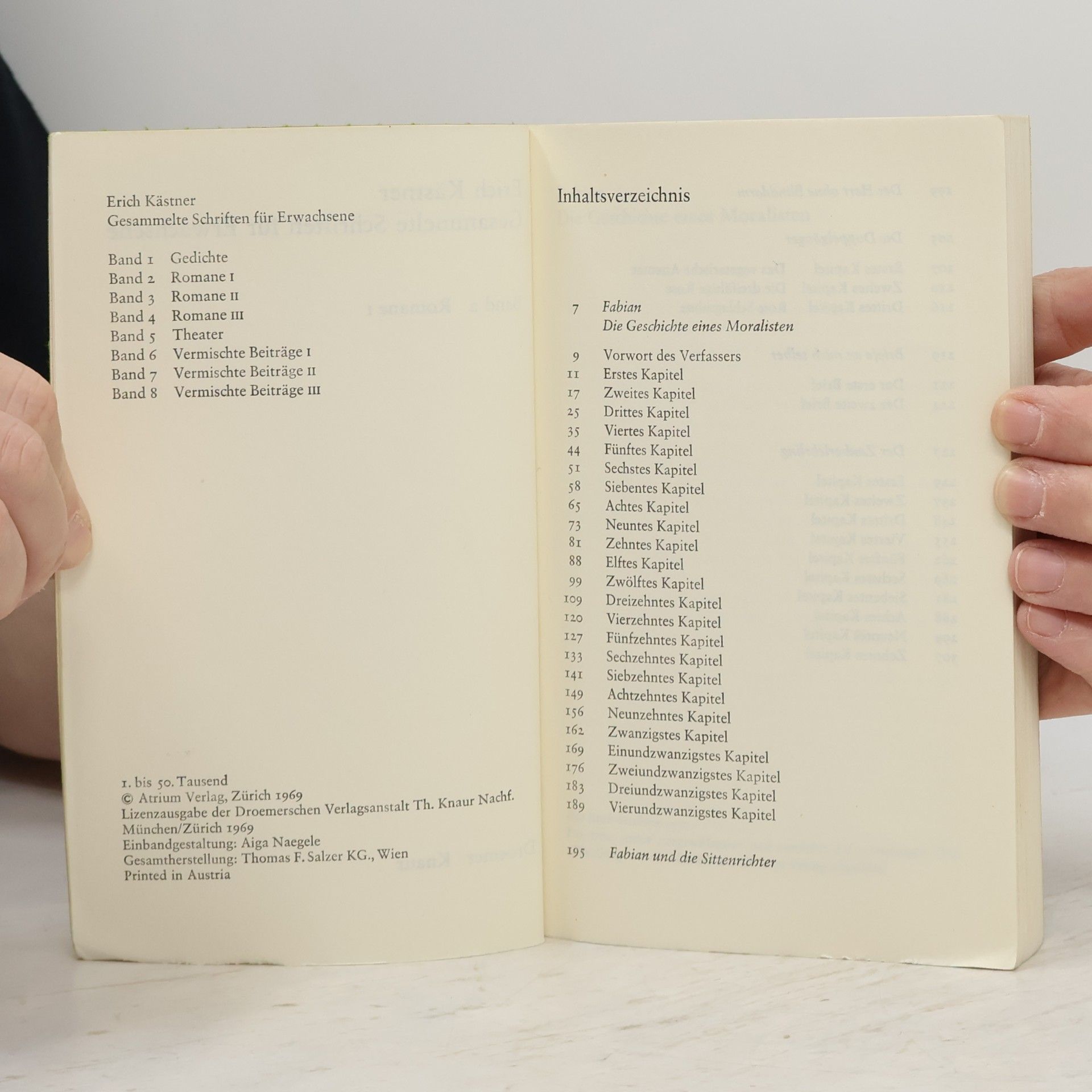 Erich Kästner Gesammelte Schriften für Erwachsene: Romane 1. Band 2