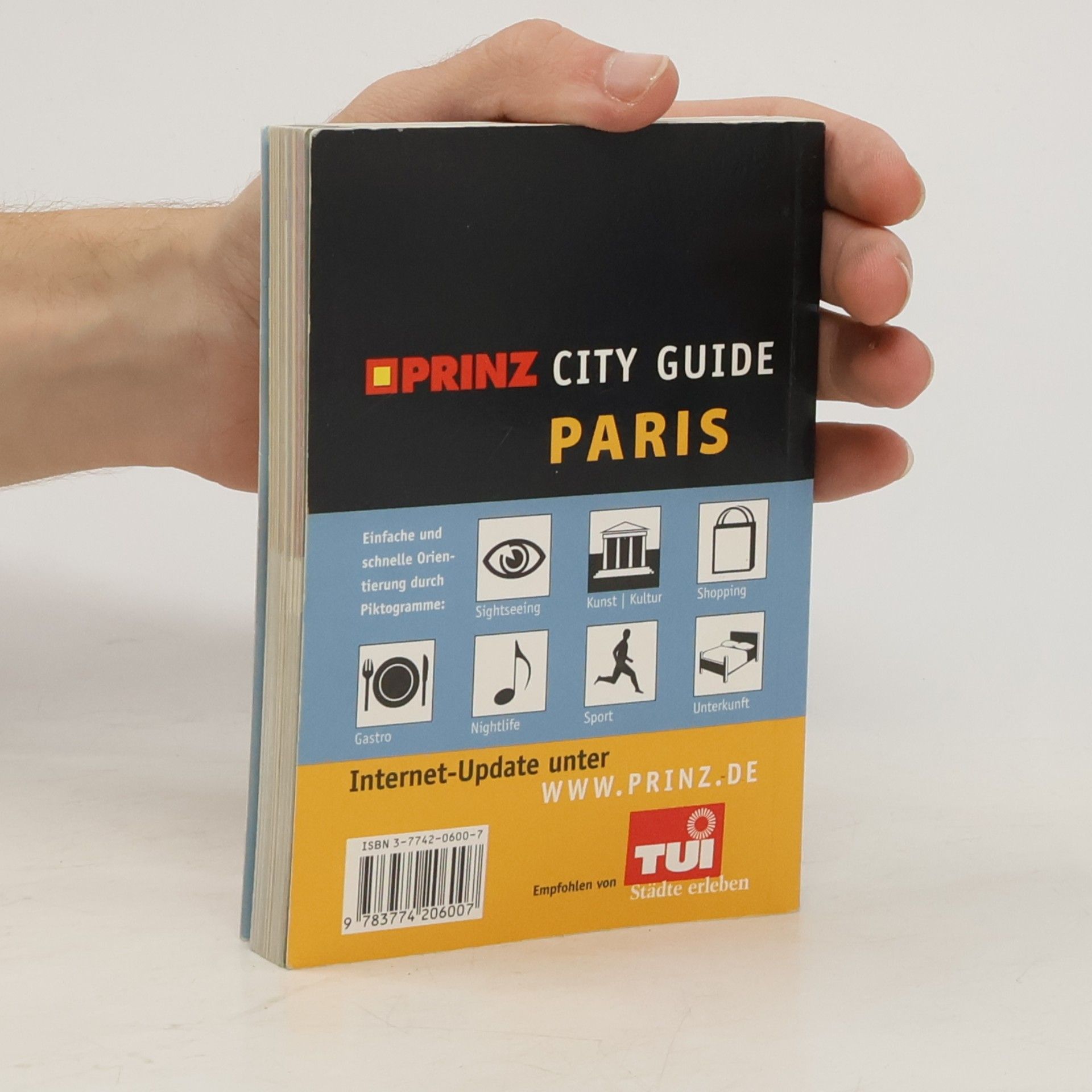 Jörg Zipprick Prinz City Guide, Paris