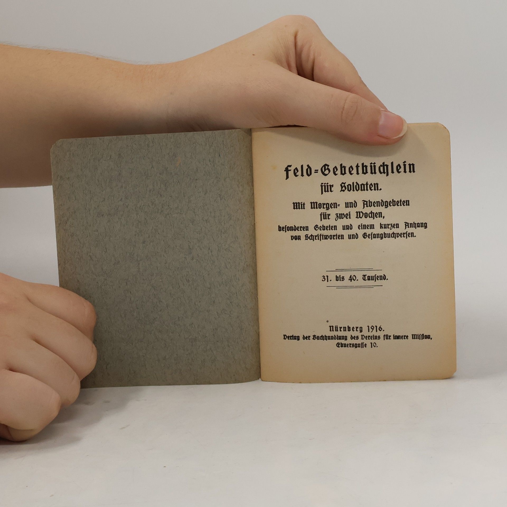 kolektiv Feld-Gebetbüchlein für Soldaten