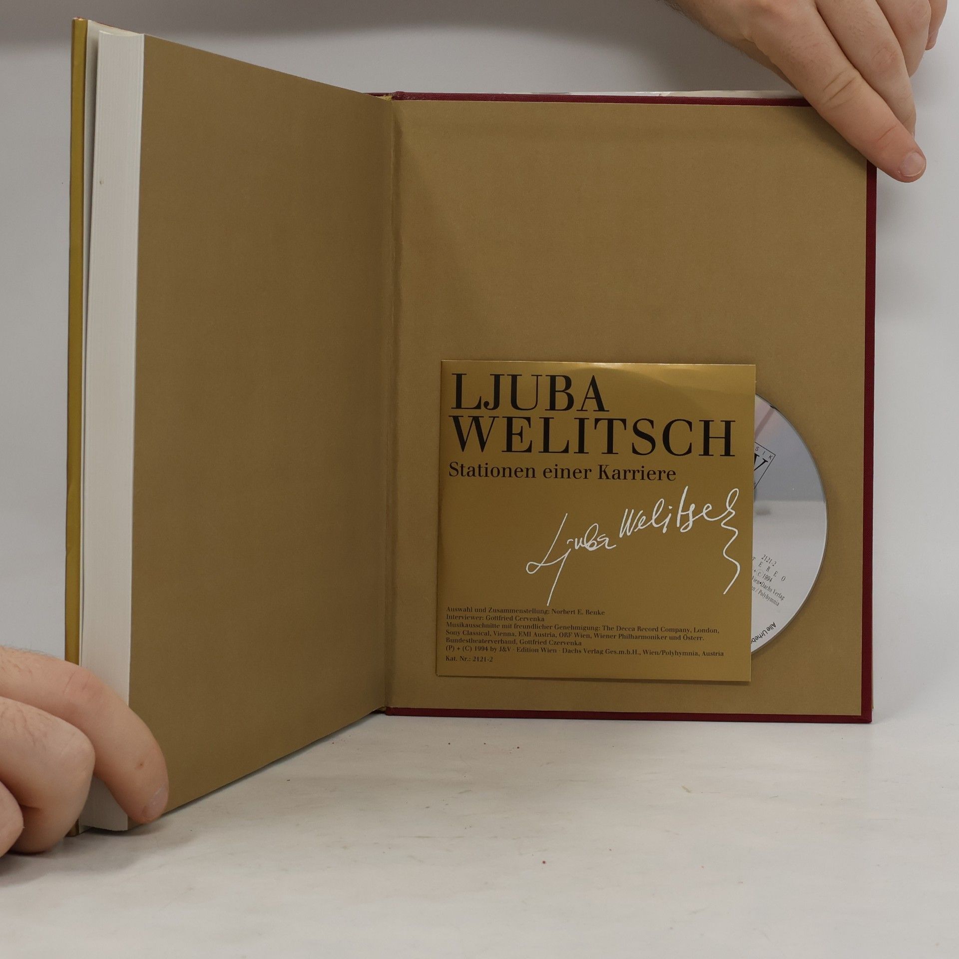 Norbert Ernst Benke Ljuba Welitsch