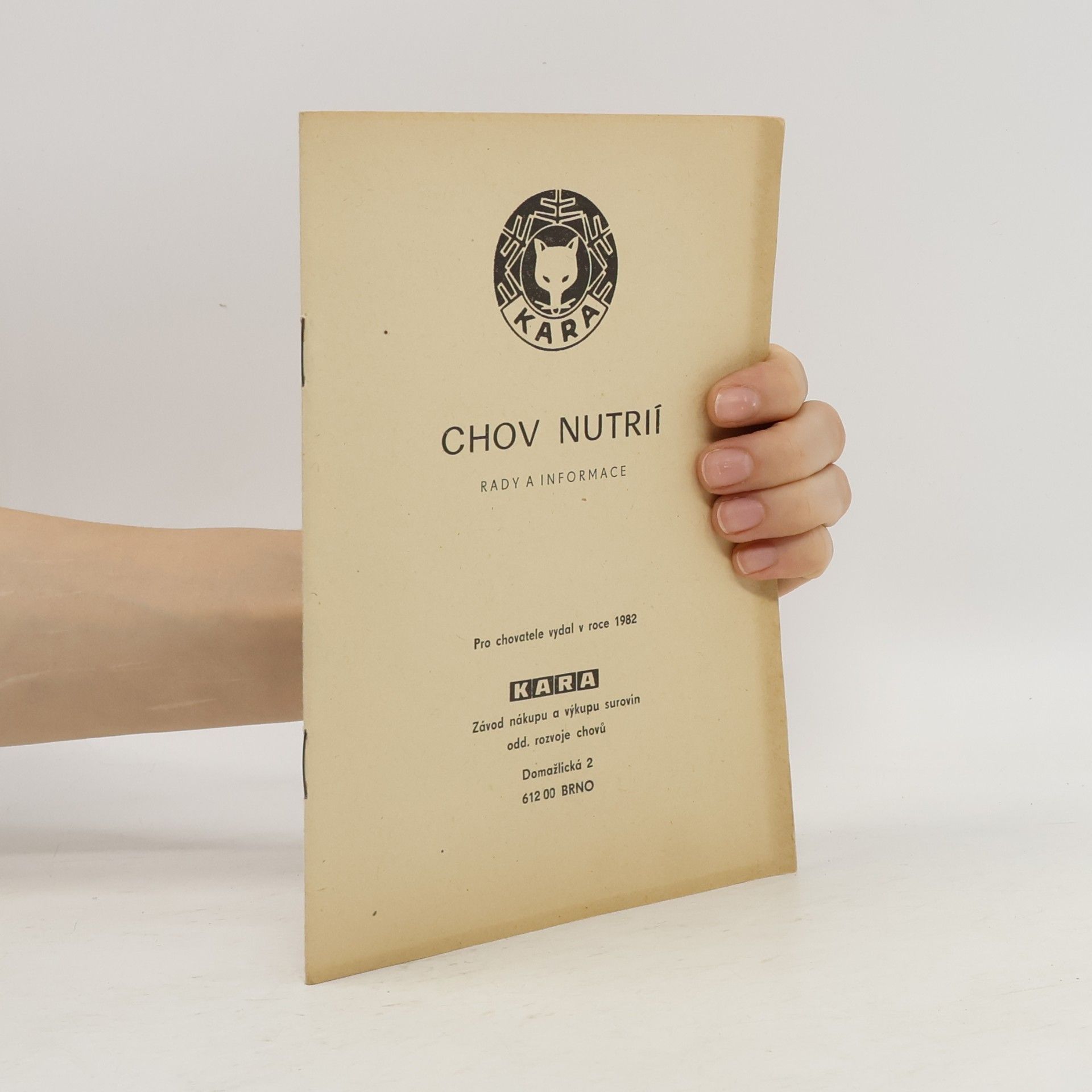Collectif d'auteurs Chov nutrií: rady a informace
