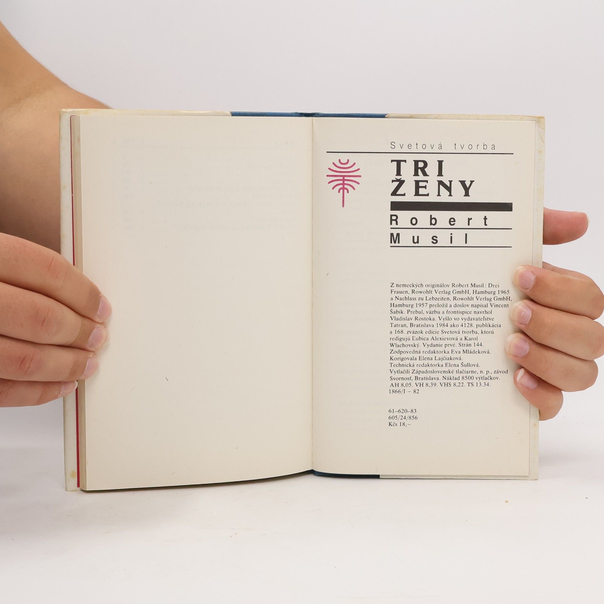 Robert Musil Tri ženy