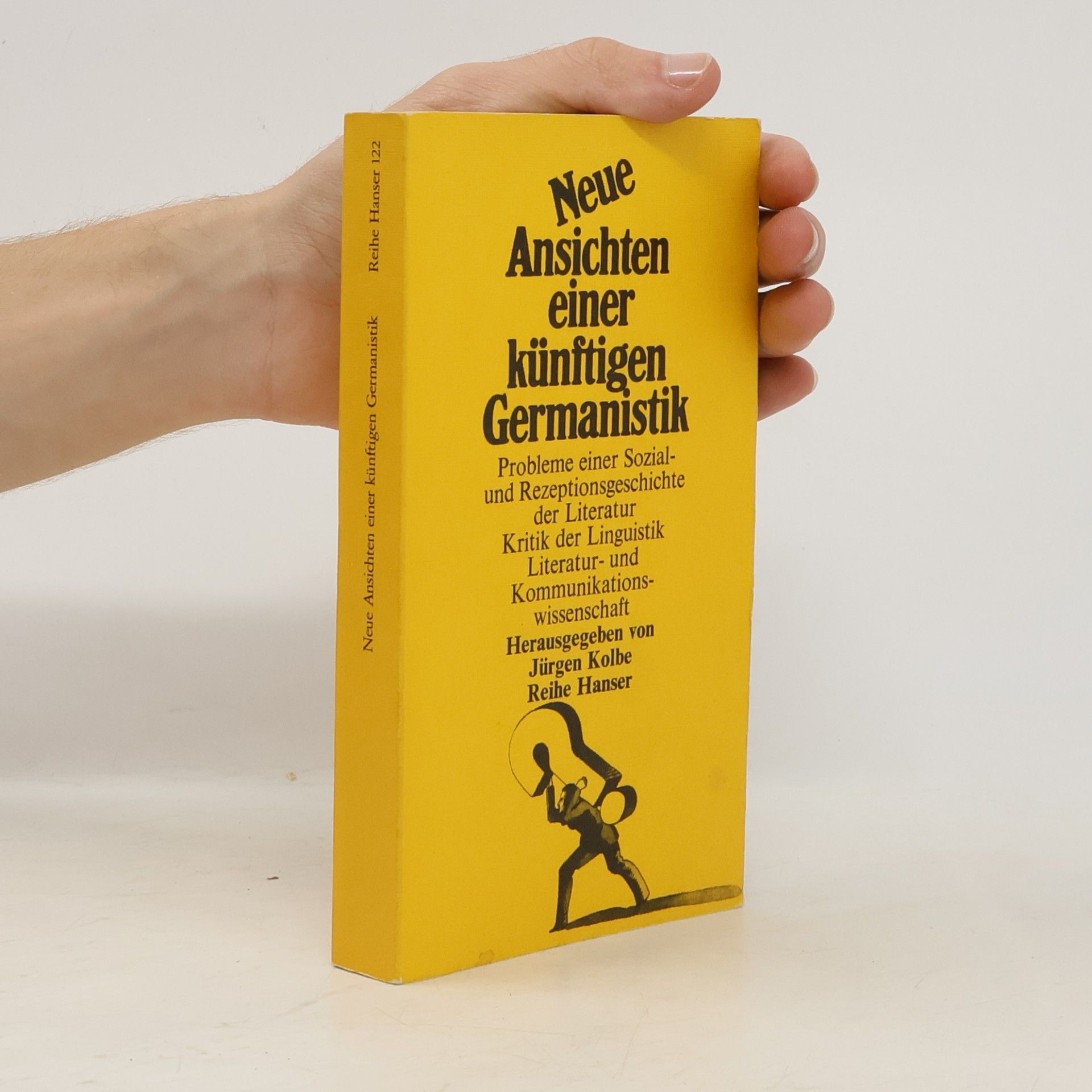 Jürgen Kolbe Neue Ansichten einer künftigen Germanistik
