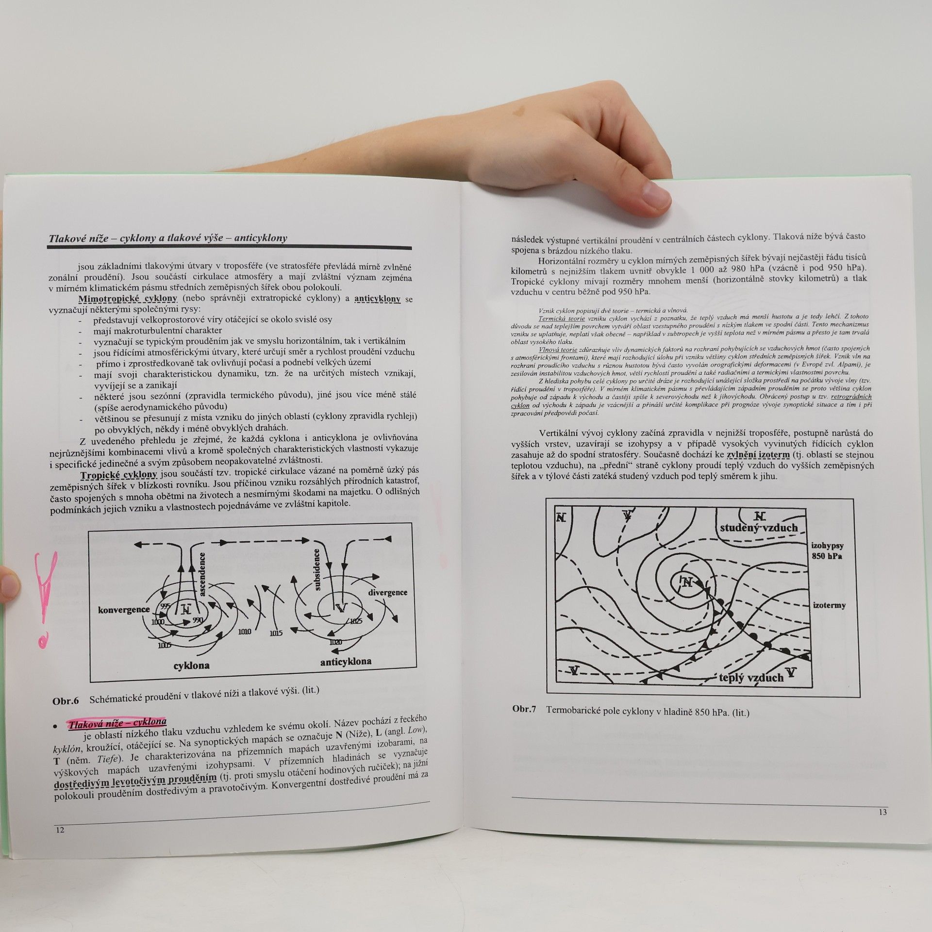 Jiří Klabzuba Aplikovaná meteorologie a klimatologie. III. díl, Tlak vzduchu a tlakové útvary