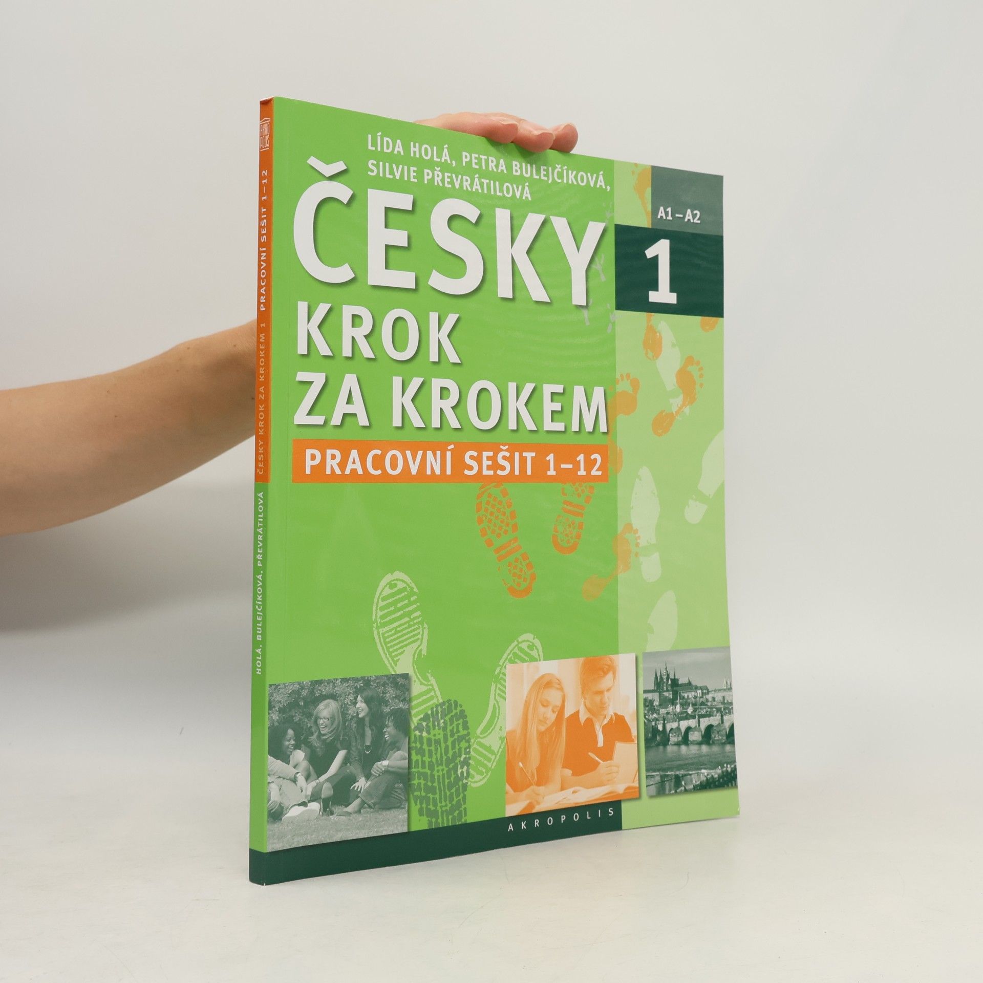 Lída Holá Česky krok za krokem 1. A1-A2. Pracovní sešit 1-12