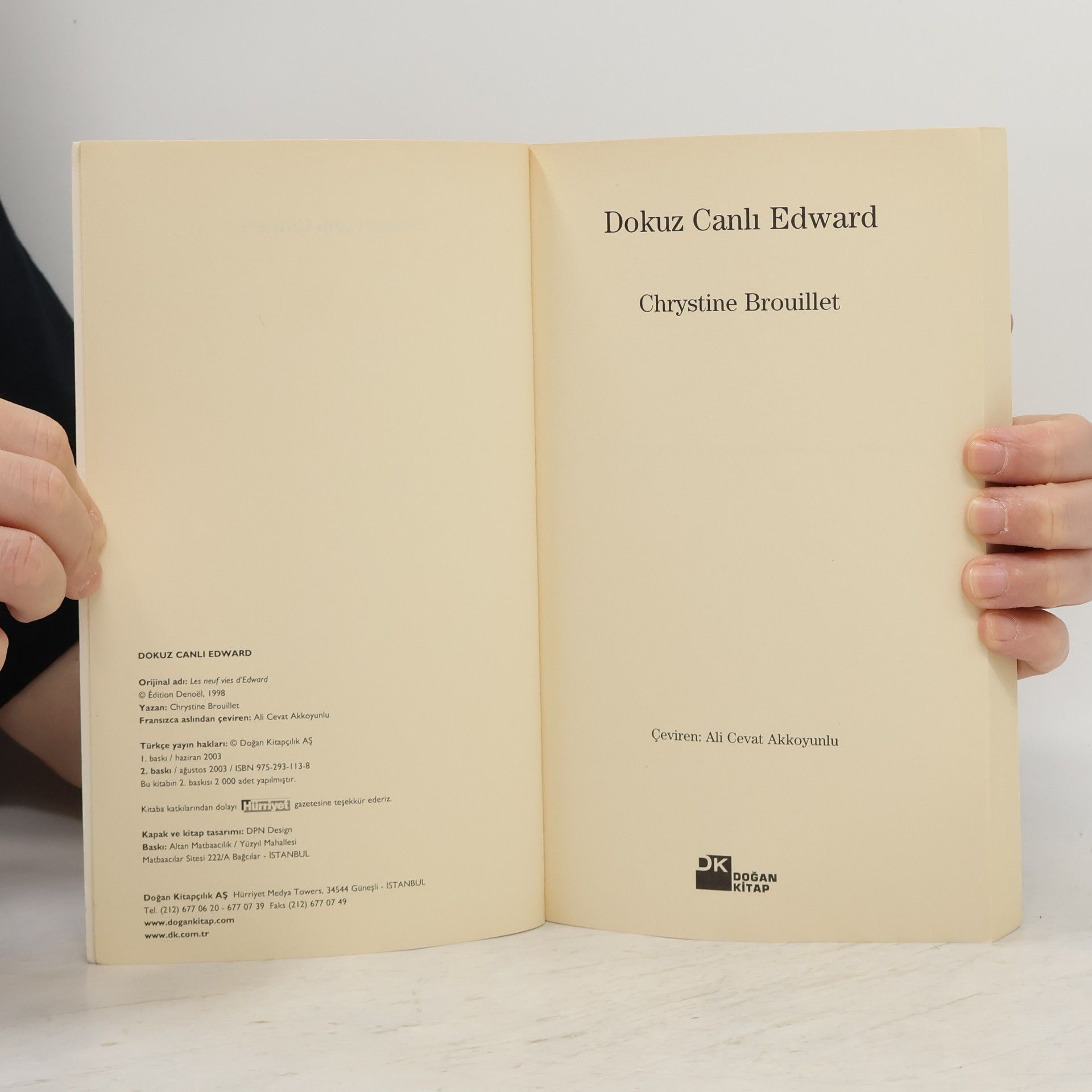 Chrystine Brouillet Dokuz Canlı Edward - 2. BASKI